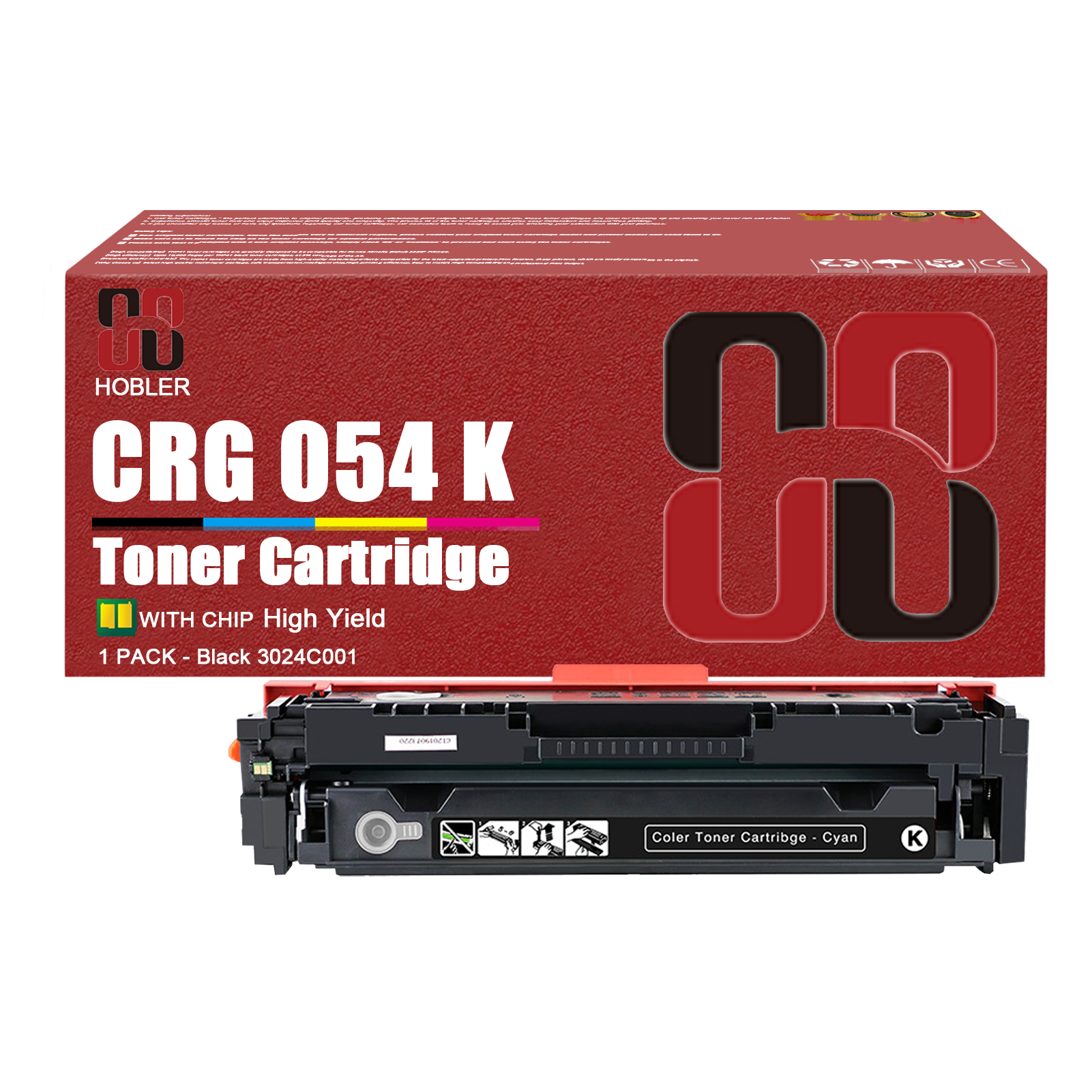 For Canon 054 CRG-054 Toner Cartridge Work for Canon ImageCLASS LBP622Cdw MF644Cdw MF642Cdw MF640C LBP620 LBP621Cw LBP623 Printers