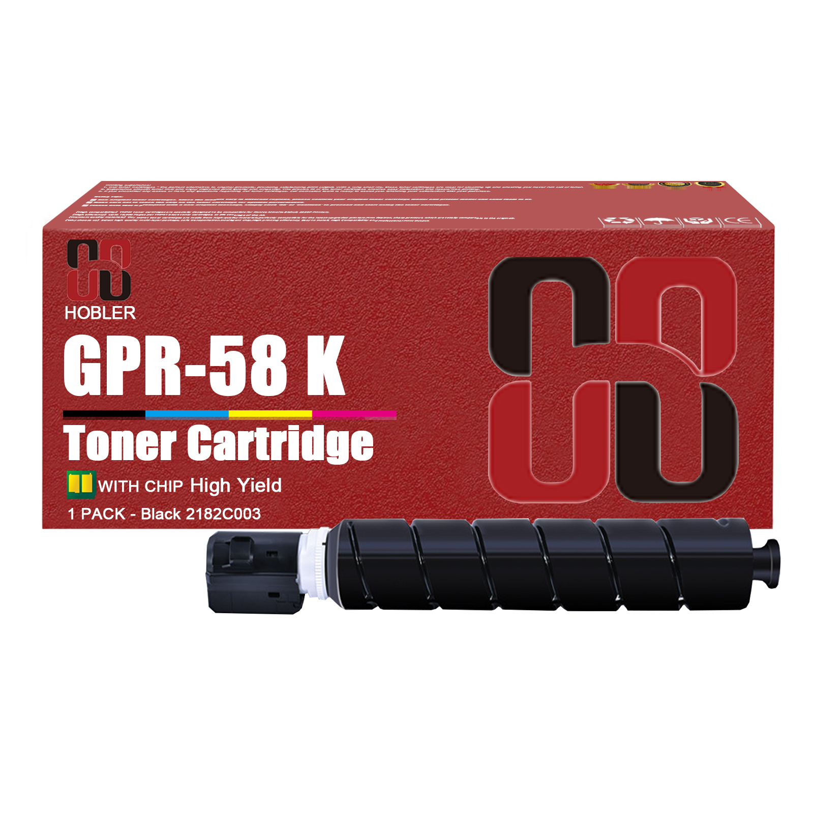For Canon GPR58 GPR-58 2182C003 ‎‎‎2183C003 2184C003 2185C003 Toner Cartridge Work for Canon imageRunner C256iF C356iF C257iF C357iF Printers