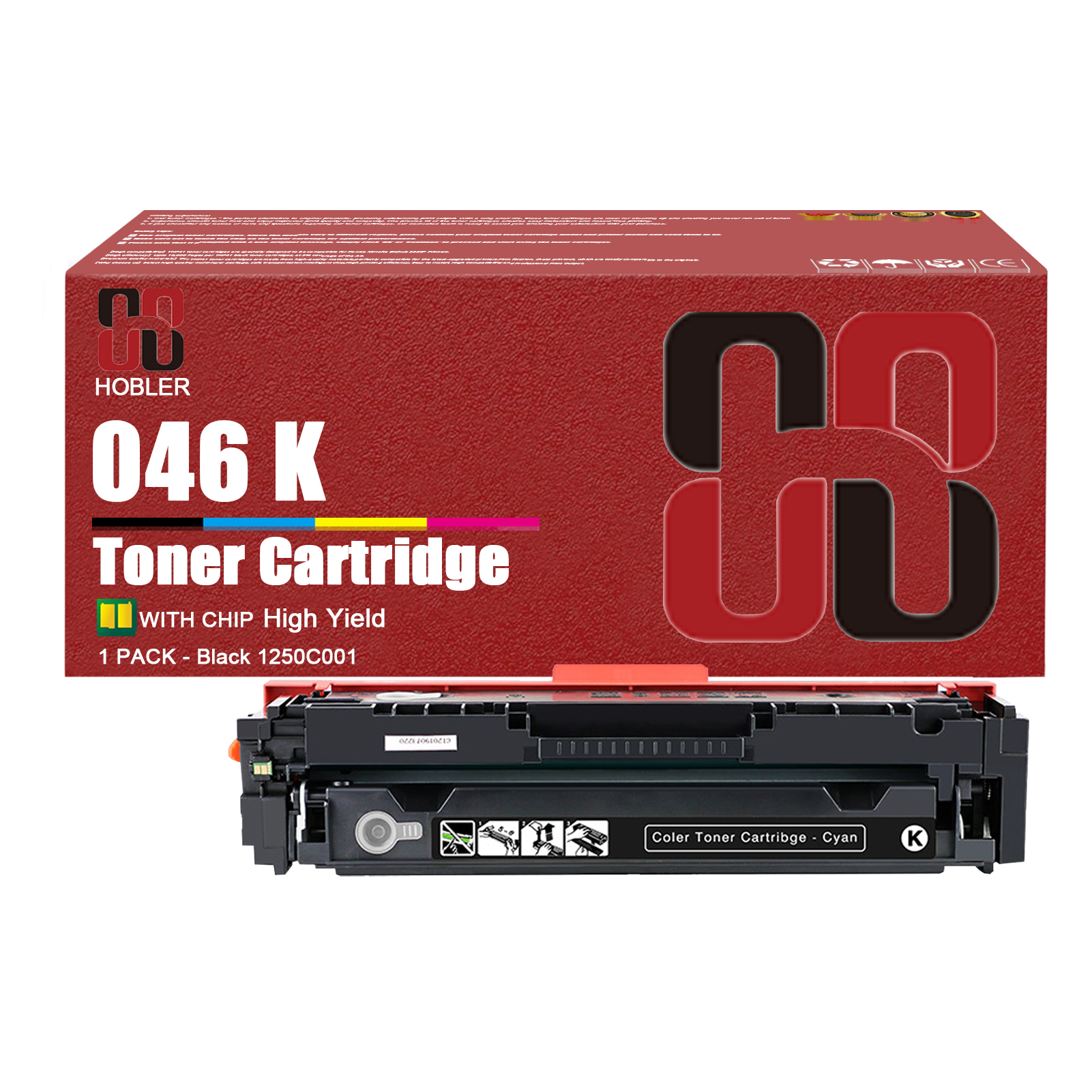 For Canon 046 CRG-046 Toner Cartridge Work for Canon ImageCLASS LBP654Cdw MF731Cdw MF733Cdw MF735Cdw Printers