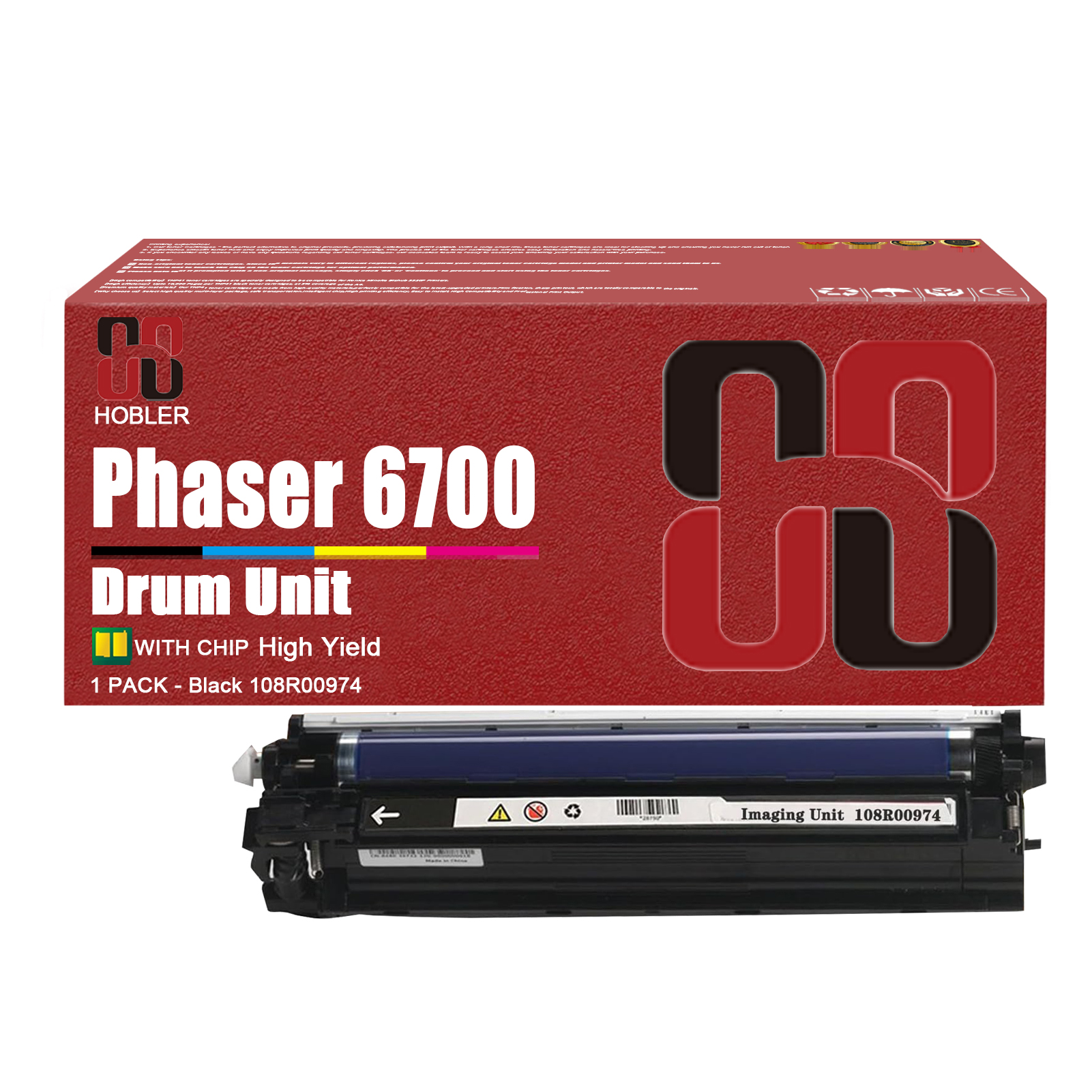 For Xerox 108R00974 108R00971 108R00972 108R00973 Imaging Drum Unit Work for Xerox Phaser 6700 6700N 6700DN 6700DT 6700DX Printers-PrintsBoost