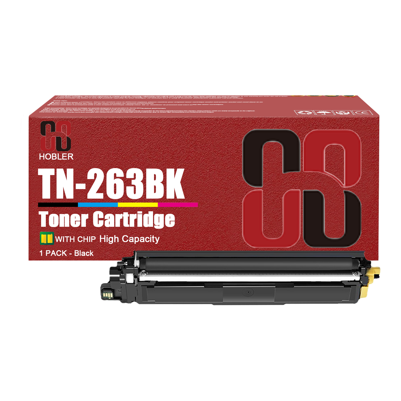 For Brother TN263K TN263C TN263M TN263Y Toner Cartridge Work for Brother HL-L3270CDW DCP-L3551CDW MFC-L3750CDW MFC-L3770CDW Printers-PrintsBoost