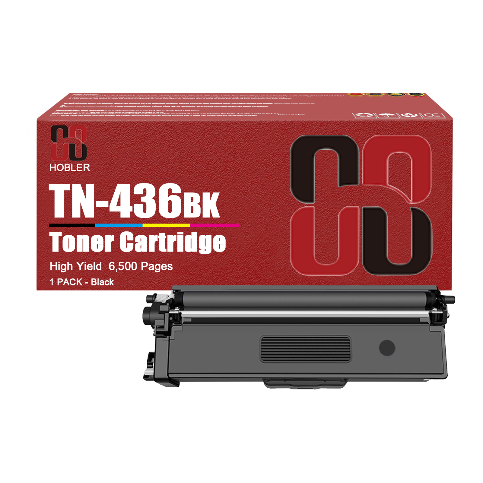 For Brother TN436BK TN436C TN436M TN436Y Toner Cartridge Work for Brother HL-L8260CDW L8360CDW L9310CDW MFC-L8610CDW Printers-PrintsBoost