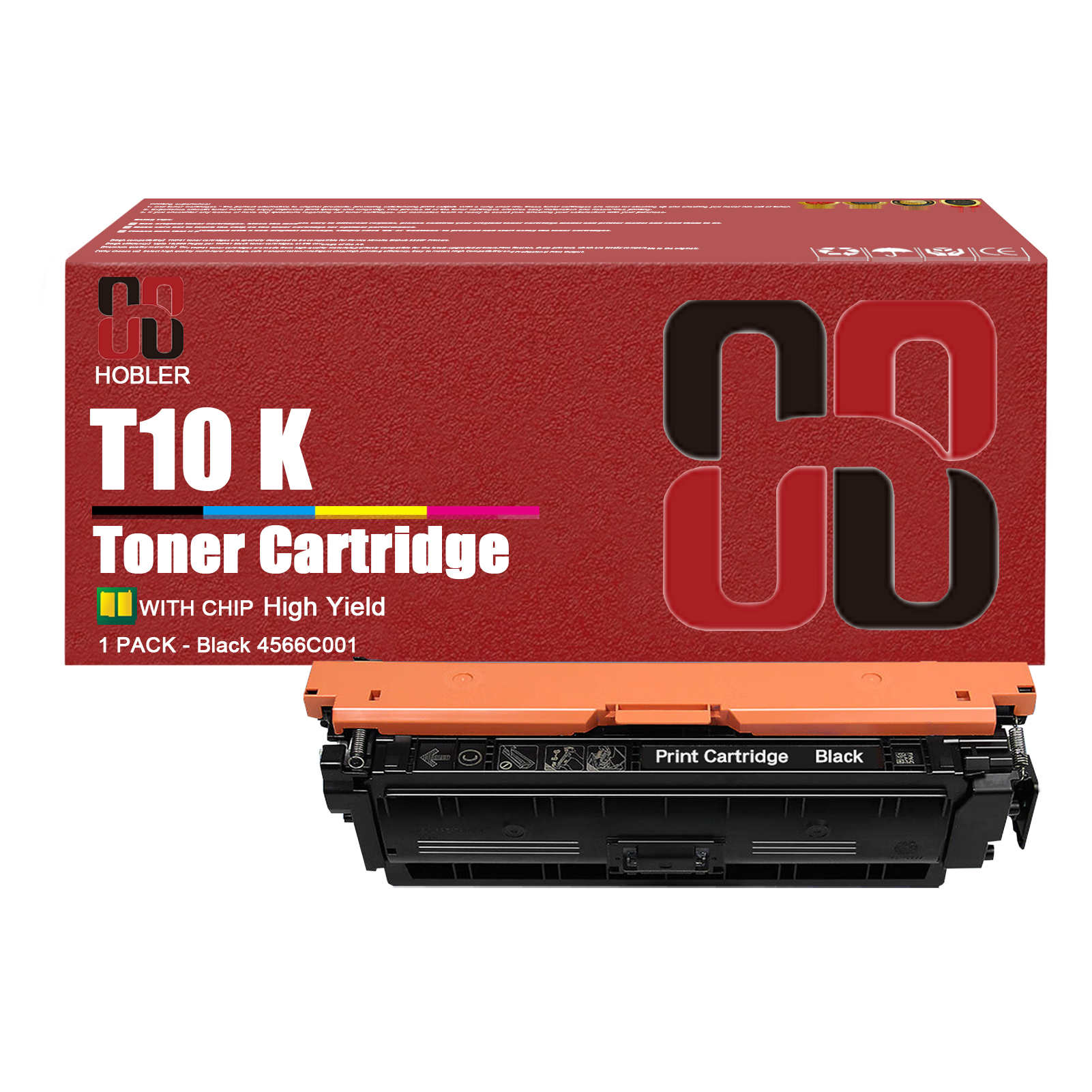 For Canon T10 4566C001 4565C001 4564C001 4563C001 Toner Cartridge Work for Canon LBP1538C C1533P C1538P MF1538C C1538iF Printers-PrintsBoost