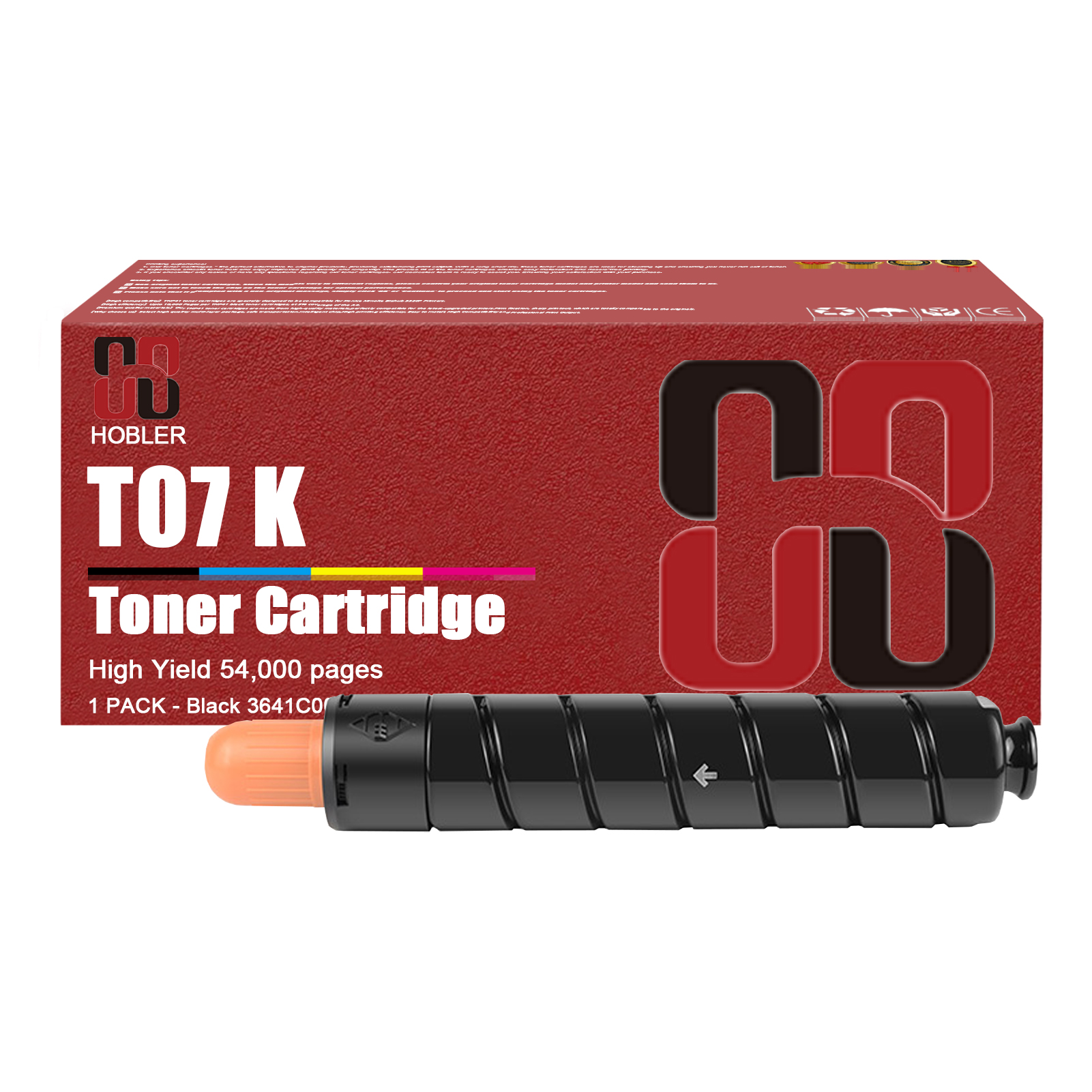 For Canon T07 3641C001AA 3642C001AA 3643C001AA 3644C001AA Toner Cartridge Work for Canon Imagepress Lite C135 C165 C170 Printers-PrintsBoost