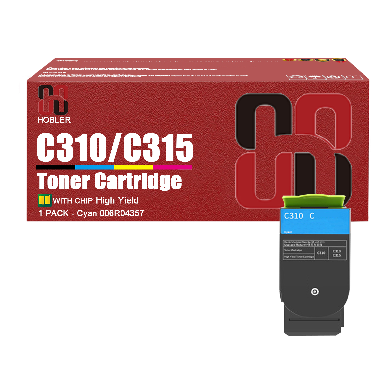 For Xerox C310 C315 006R04356 006R04357 006R04358 006R04359 Toner Cartridge Work for Xerox C310 C310DNI C310DNIM C315 C315DNI Printers-PrintsBoost