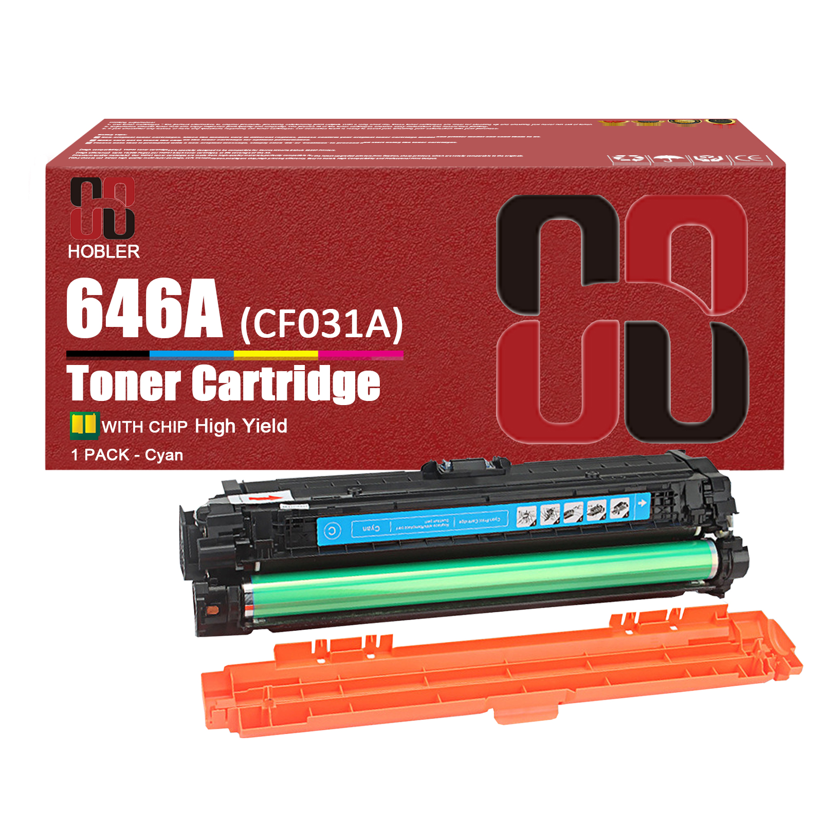 For HP 646X CE264X 646A CF031A CF033A CF032A Toner Cartridge Work for HP Color LaserJet Enterprise MFP CM4540 CM4540f CM4540fskm Printers-PrintsBoost