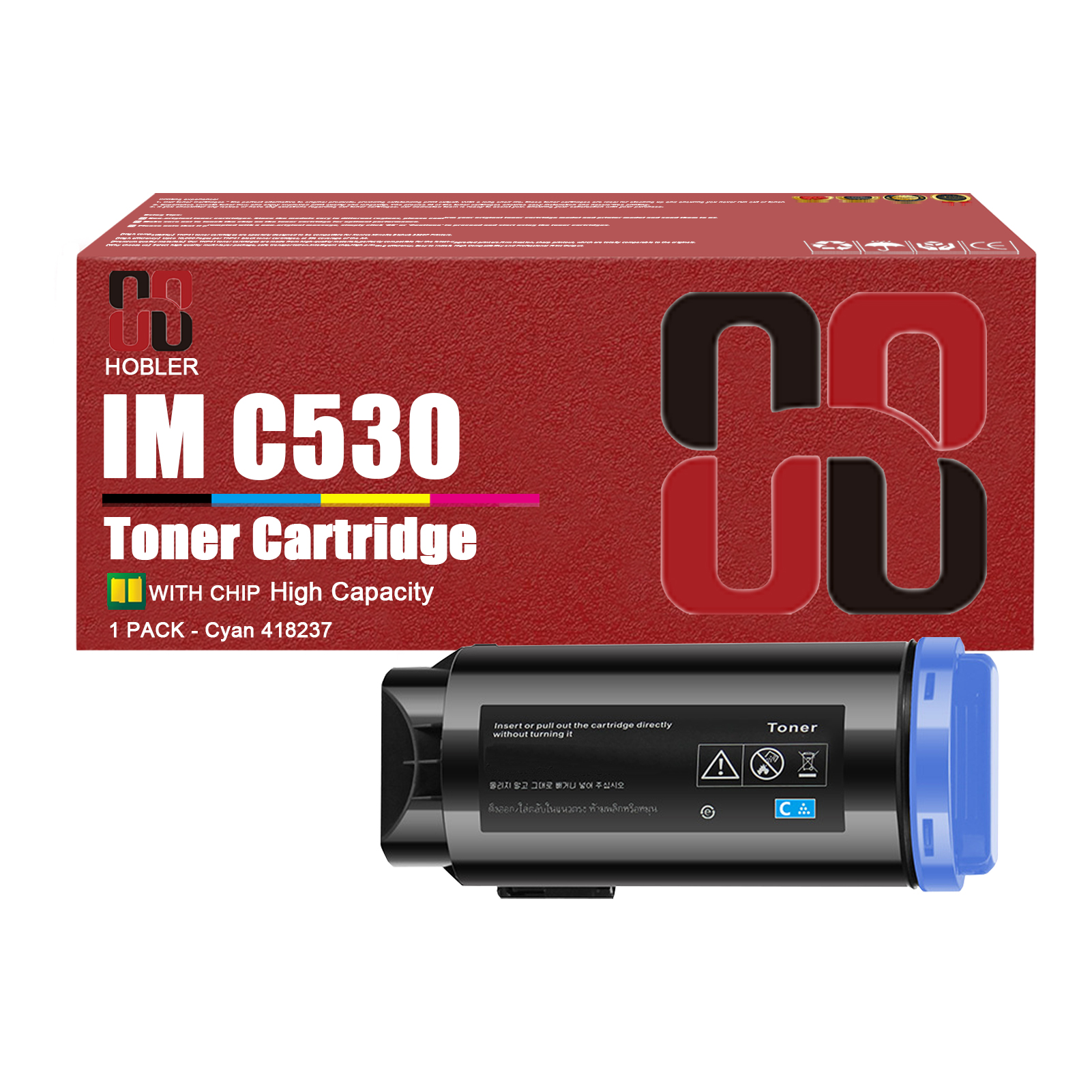For Ricoh IM C530 418236 418237 418238 418239 Toner Cartridge Work for Ricoh IM C530FB C530 Printers