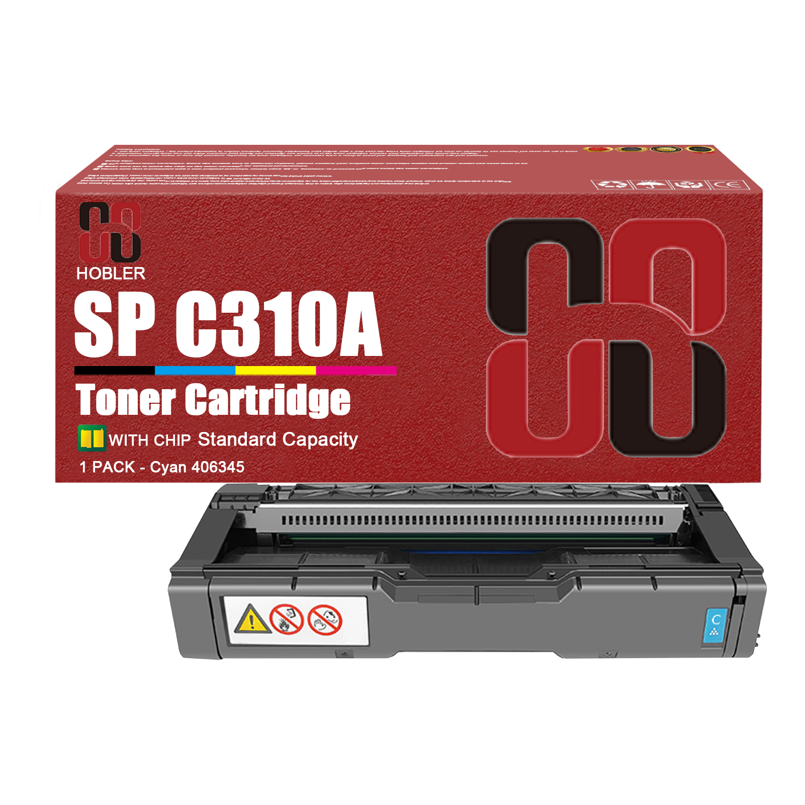 For Ricoh SP C310A 406344 406345 406346 406347 Toner Cartridge Work for Ricoh SP C231N C231SF C232DN C232SF C242DN C310 C311N Printers