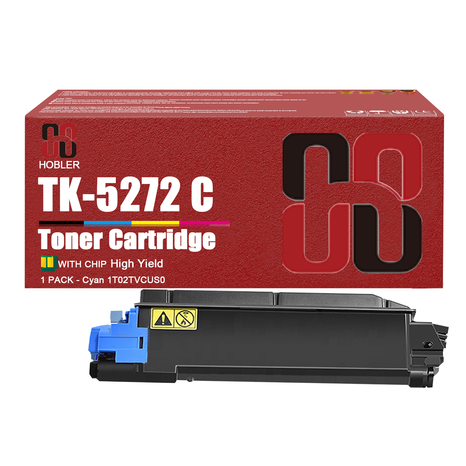 For Kyocera TK-5272 TK-5272K TK-5272C TK-5272M TK-5272Y Toner Cartridge Work for Kyocera Ecosys M6235cidn M6630cidn P6230cdn Printers