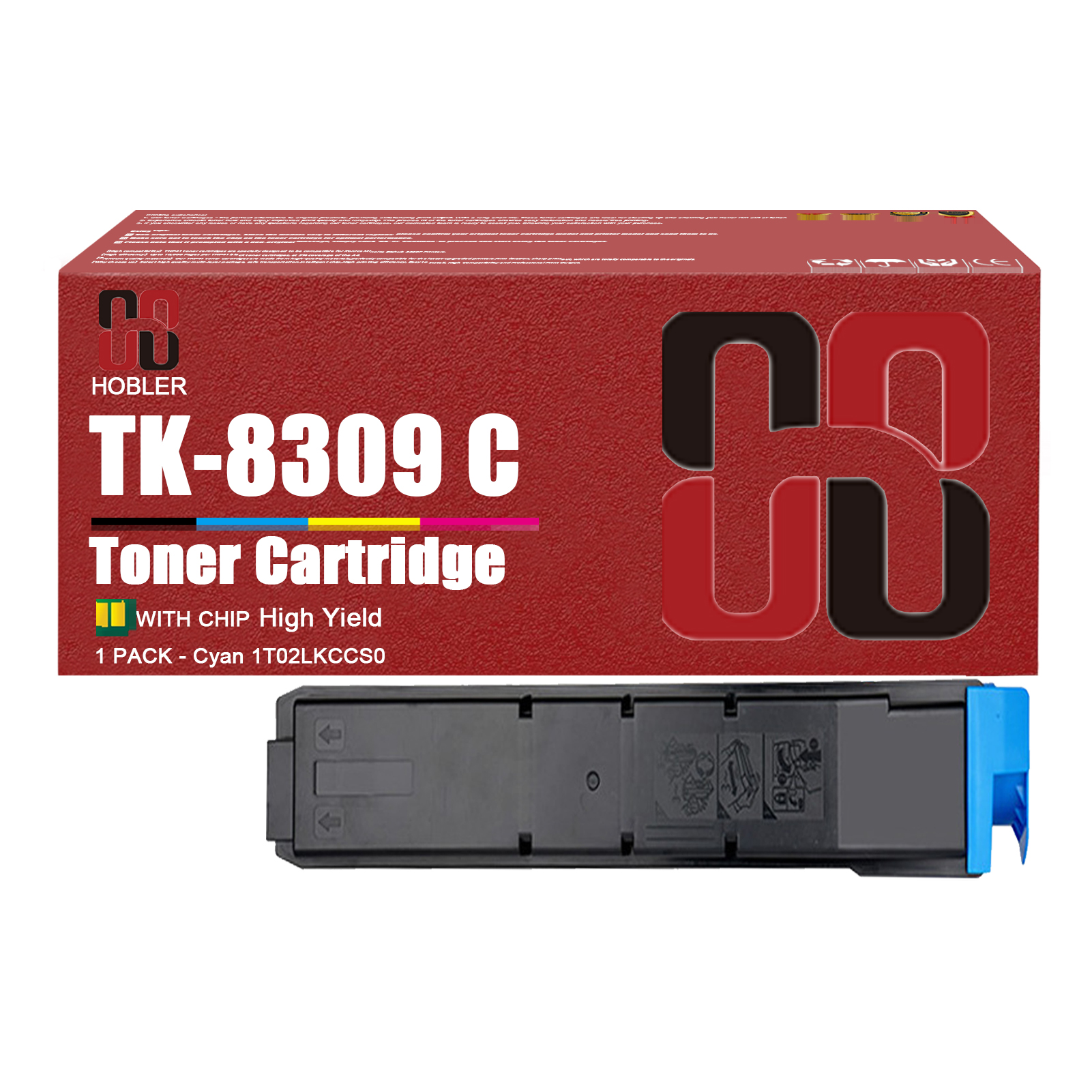 For Kyocera TK-8309 TK-8309K TK-8309C TK-8309M TK-8309Y Toner Cartridge Work for Copystar CS3050ci CS3051ci CS3550ci CS3551ci Printers
