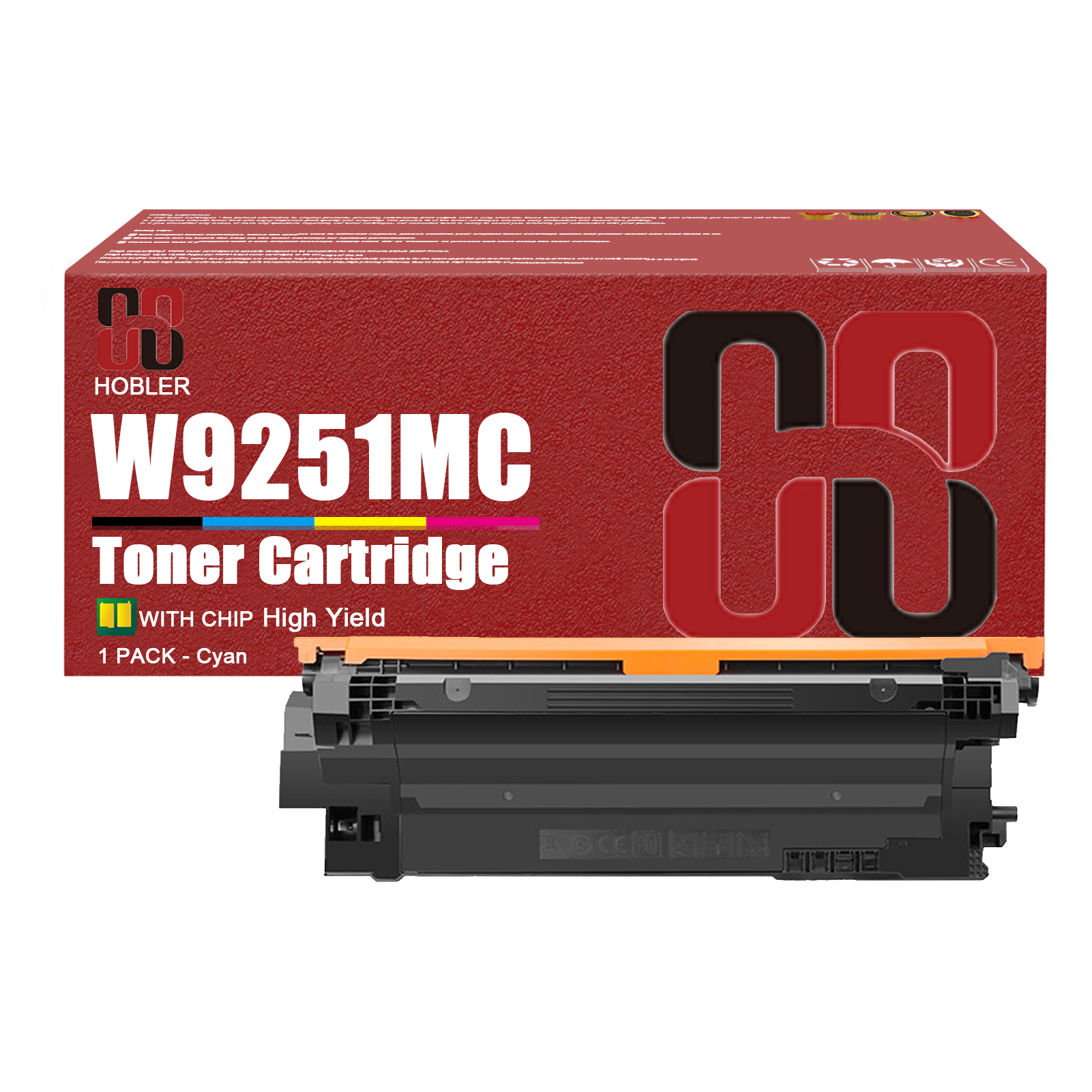 For HP W9250MC W9251MC W9253MC W9252MC Toner Cartridge Work for HP Laserjet Enterprise Flow MFP X57945dn Printer