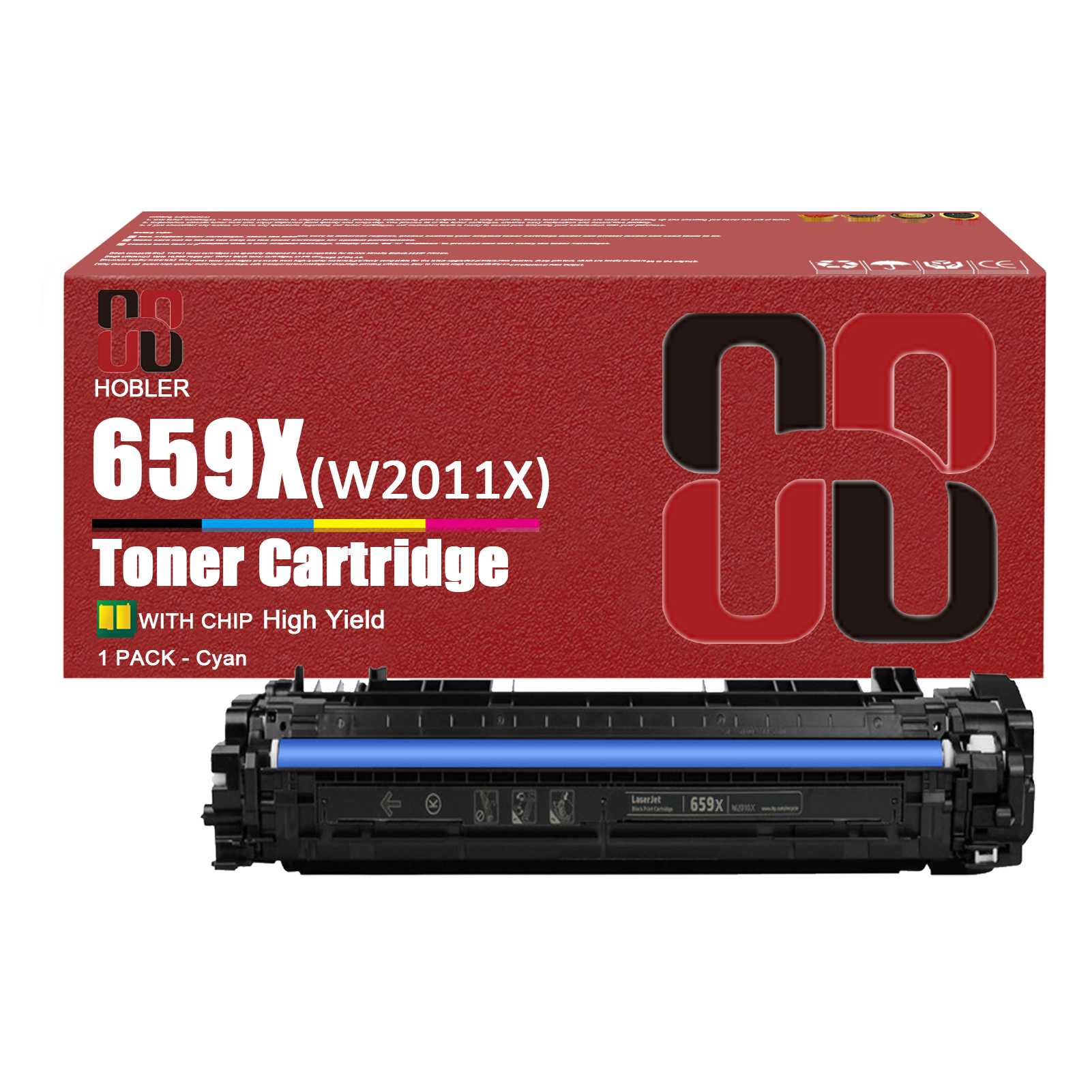 For HP 659X W2010X W2011X W2013X W2012X Toner Cartridge Work for HP Color LaserJet Enterprise M856dn M856x M776dn M776dn M776z M776zs Printers