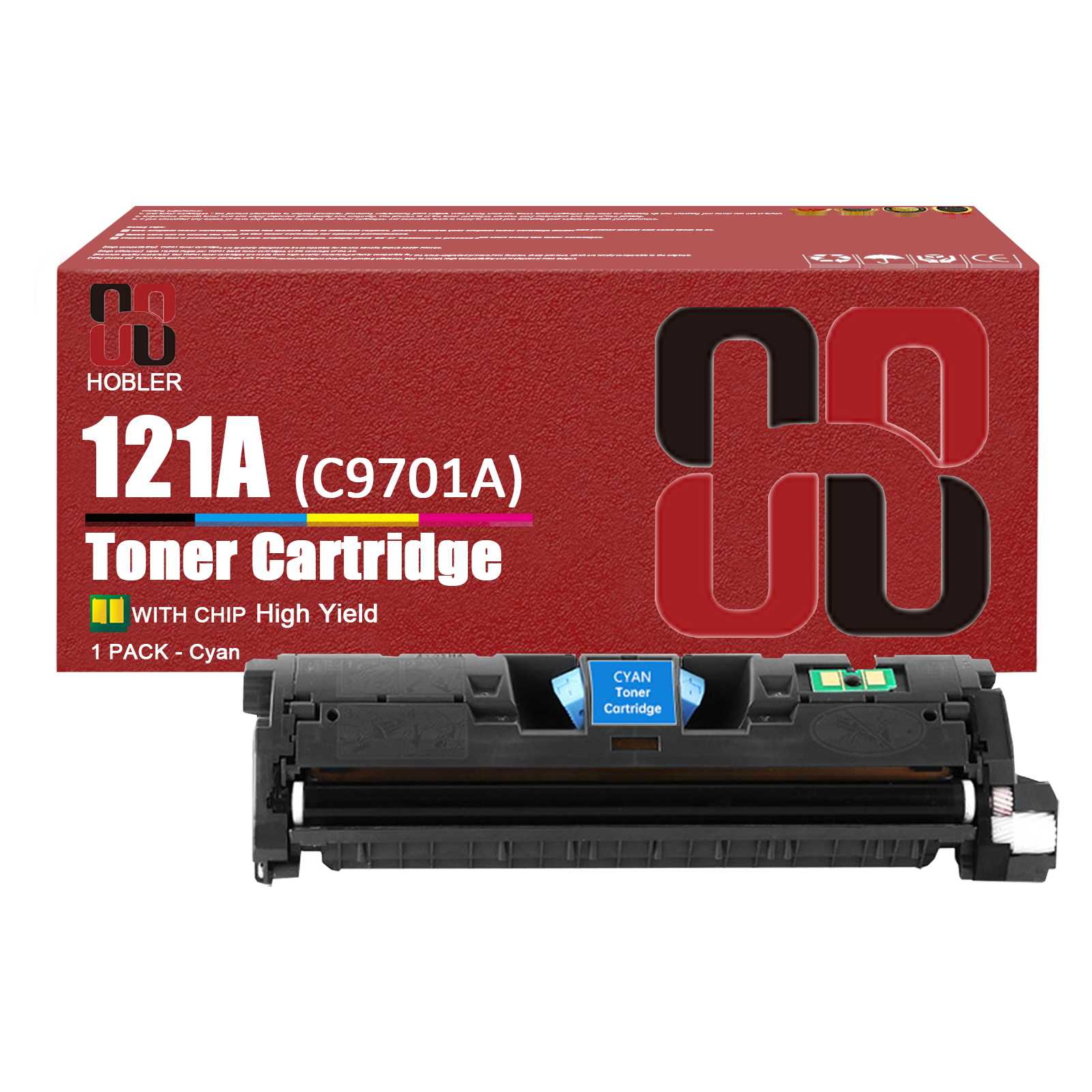 For HP 121A C9700A C9701A C9703A C9702A Toner Cartridge Work for HP Color Laserjet 1500 1500L 2500 2500L 2500n 2500tn Printers