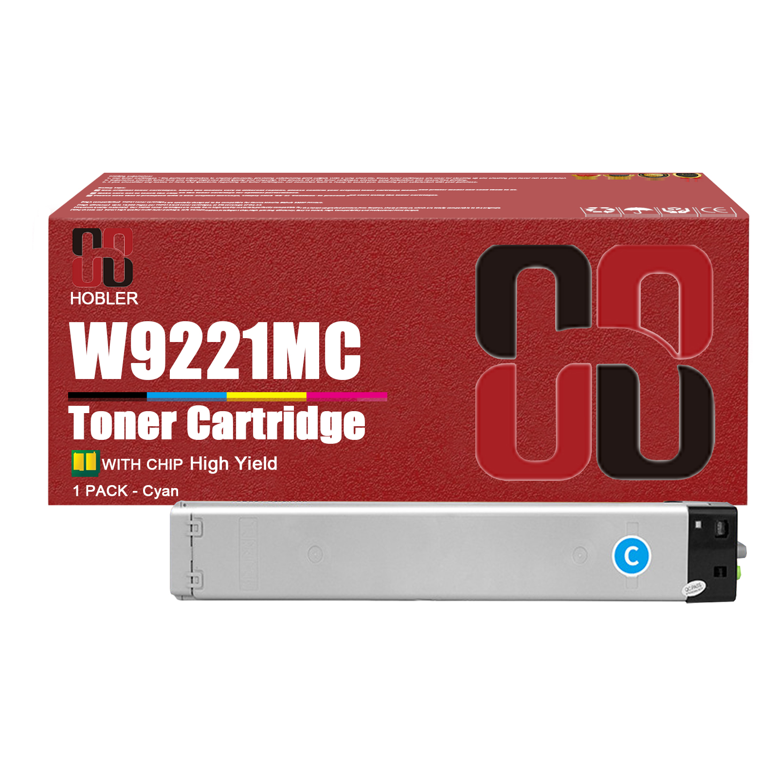 For HP W9220MC W9221MC W9223MC W9222MC Toner Cartridges compatible for HP Color LaserJet Managed MFP E78223dn E78228dn Printers