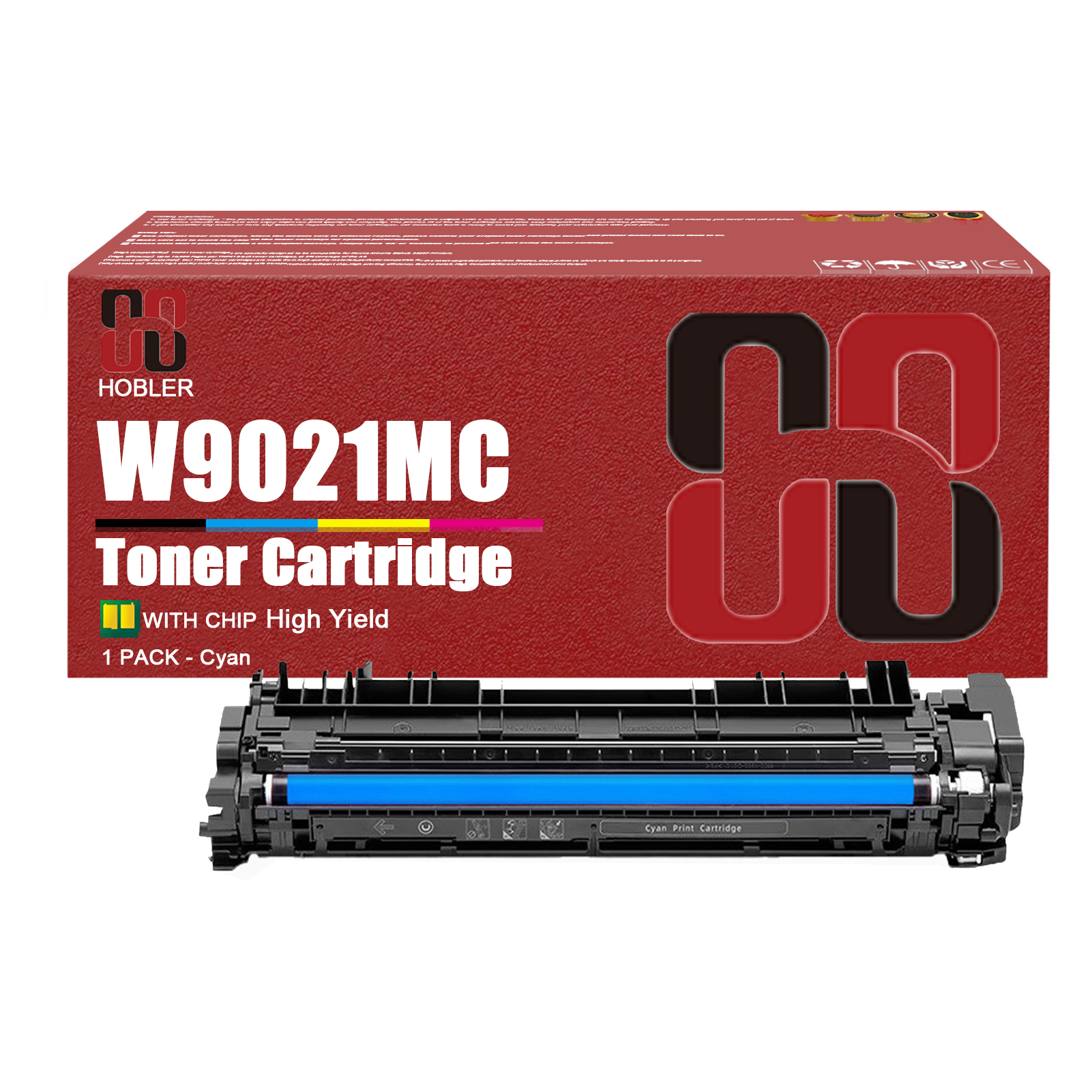 For HP W9020MC W9021MC W9023MC W9022MC Toner Cartridge Work for HP Color LaserJet Managed E75245dn Printer