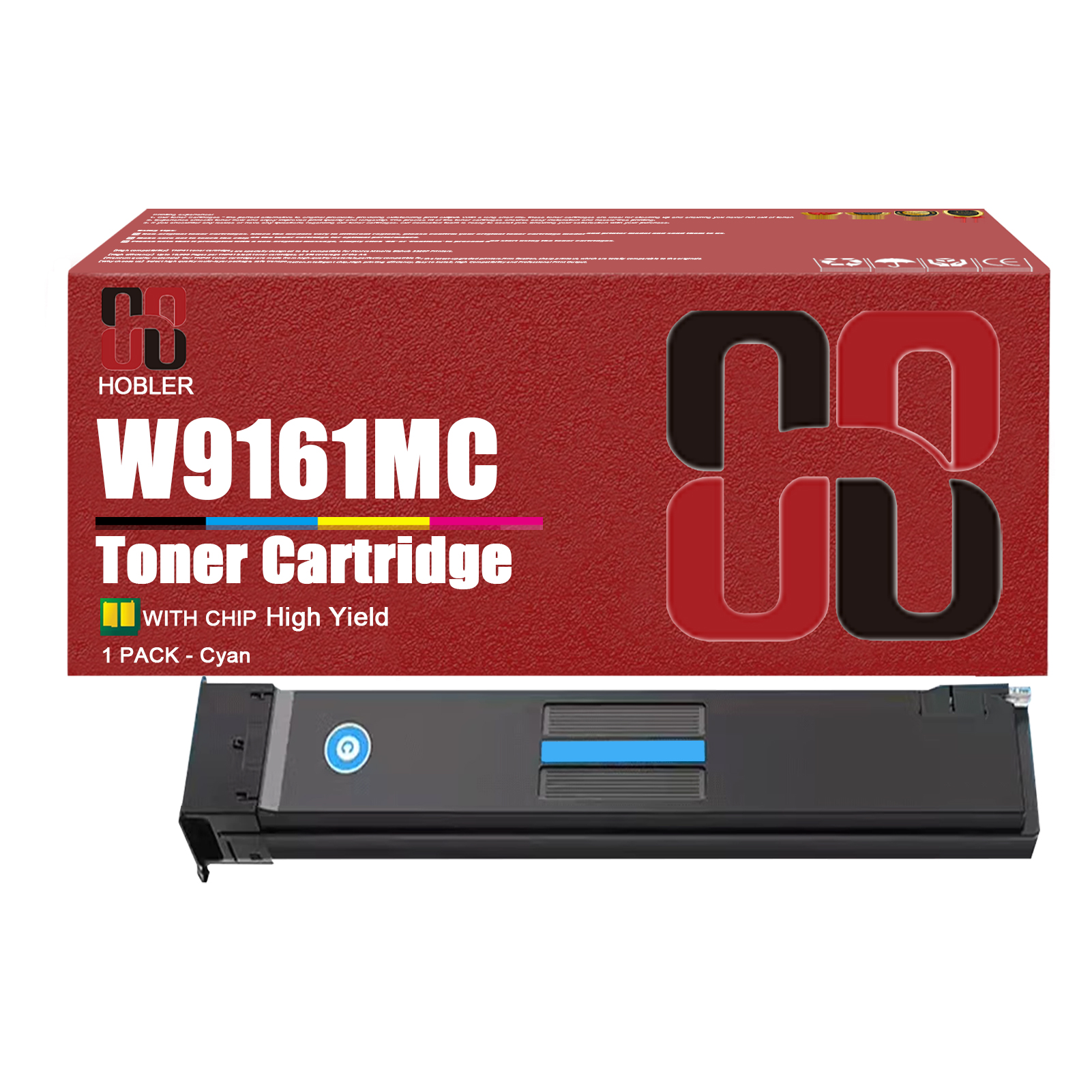 For HP W9160MC W9161MC W9163MC W9162MC Toner Cartridge Work for HP Color LaserJet Managed MFP E87740dn E87750dn E87760dn E87770dn E87740z E87750z E87760z Printers