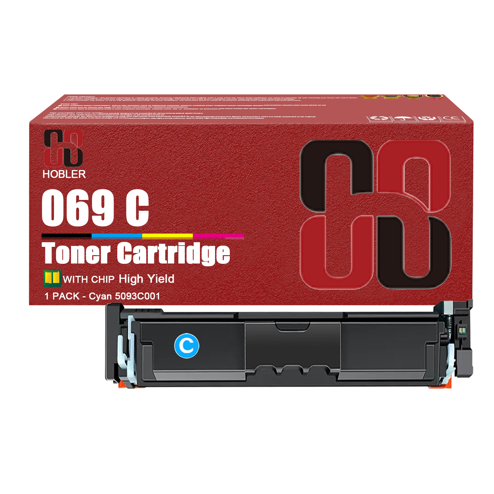 For Canon 069 CRG-069 Toner Cartridge Work for Canon ImageCLASS MF753Cdw MF754Cdw MF750C MF751Cdw MF752Cdw MF755CDW Printers