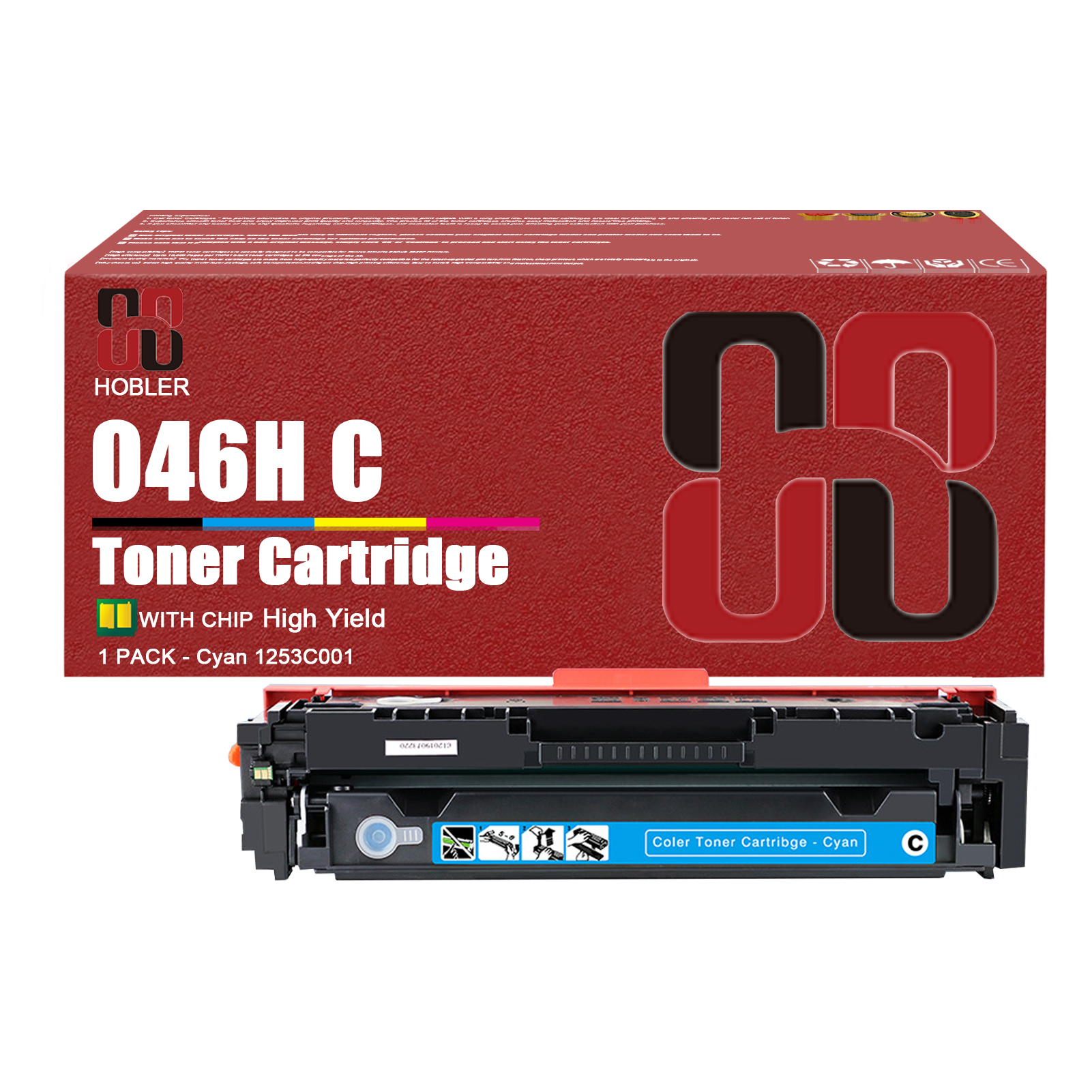 For Canon 046H CRG-046H Toner Cartridge Work for Canon ImageCLASS LBP654Cdw MF731Cdw MF733Cdw MF735Cdw Printers