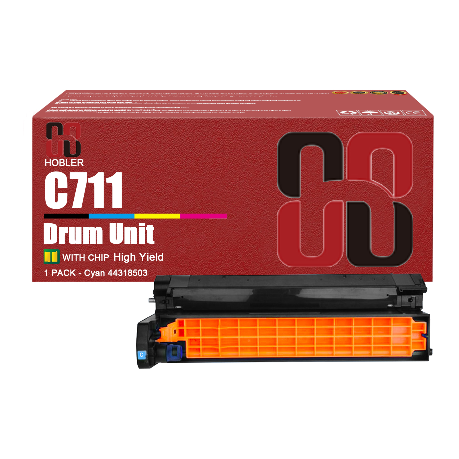 For OKI 44318504 44318503 44318502 44318501 Imaging Drum Unit Work for OKI Data C711N C711DN C711DTN C710N C710DN C710DTN Printers