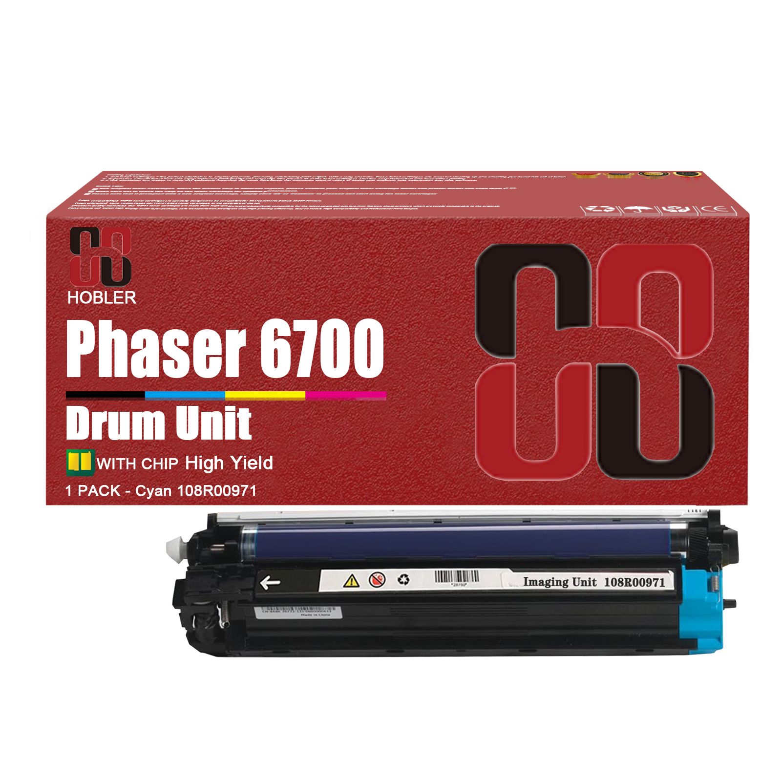 For Xerox 108R00974 108R00971 108R00972 108R00973 Imaging Drum Unit Work for Xerox Phaser 6700 6700N 6700DN 6700DT 6700DX Printers-PrintsBoost