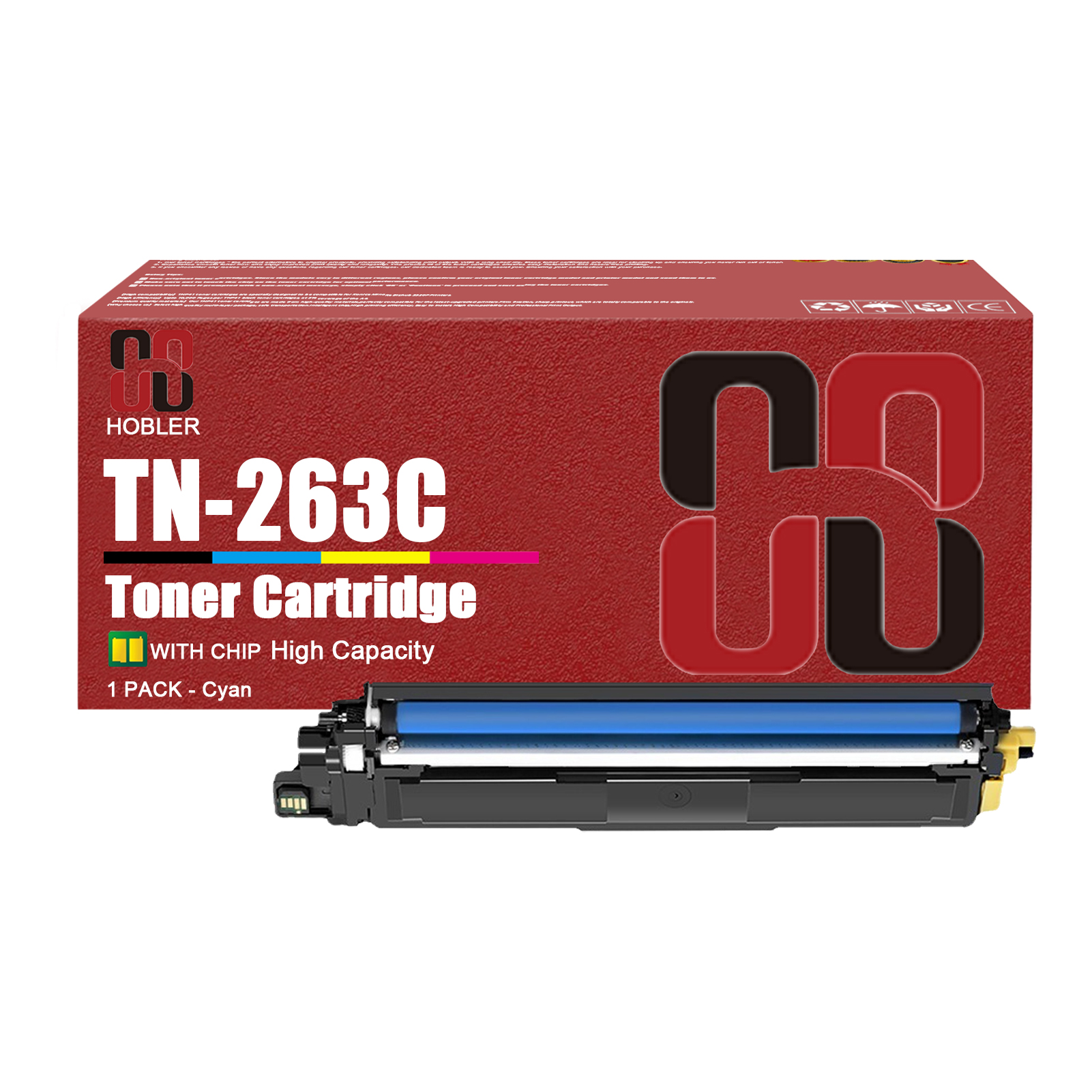 For Brother TN263K TN263C TN263M TN263Y Toner Cartridge Work for Brother HL-L3270CDW DCP-L3551CDW MFC-L3750CDW MFC-L3770CDW Printers-PrintsBoost