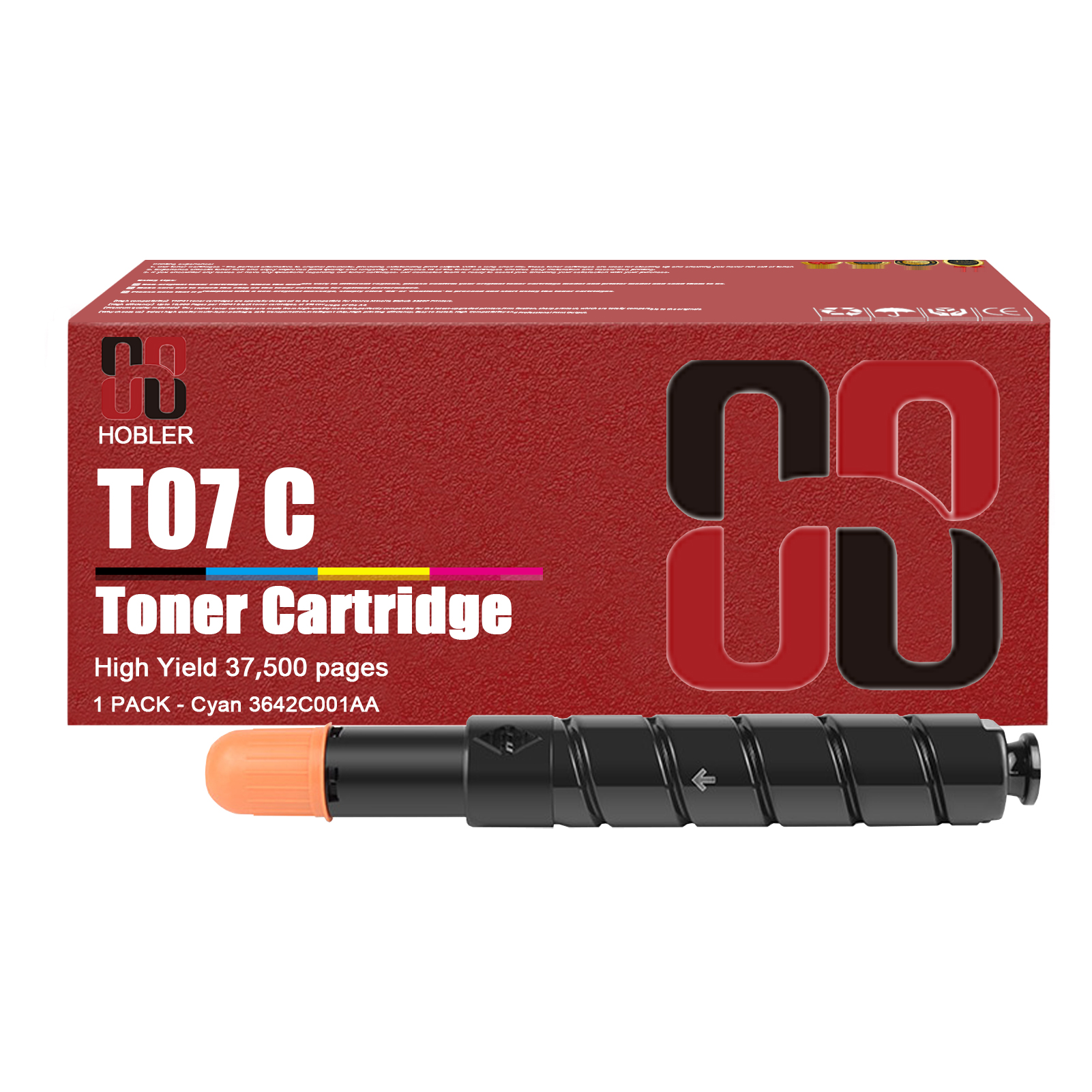 For Canon T07 3641C001AA 3642C001AA 3643C001AA 3644C001AA Toner Cartridge Work for Canon Imagepress Lite C135 C165 C170 Printers-PrintsBoost