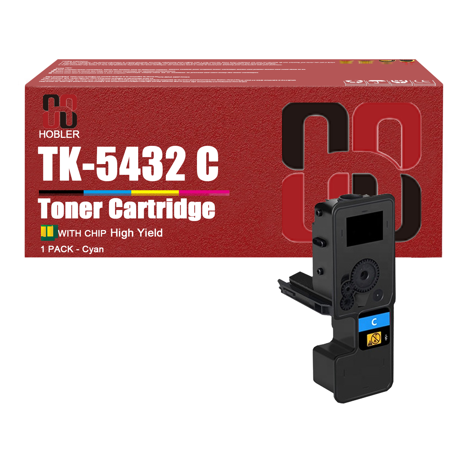 For Kyocera TK-5432 TK-5432K TK-5432C TK-5432M TK-5432Y Toner Cartridge Work for Kyocera Ecosys PA2100cx PA2100cwx MA2100cfx MA2100cwfx Printers-PrintsBoost