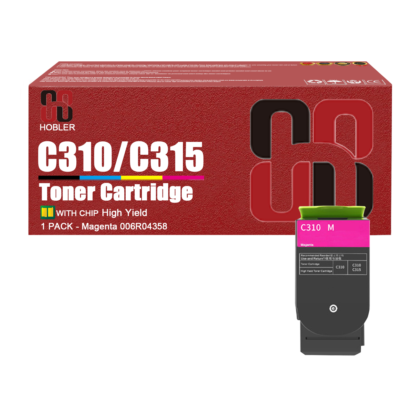 For Xerox C310 C315 006R04356 006R04357 006R04358 006R04359 Toner Cartridge Work for Xerox C310 C310DNI C310DNIM C315 C315DNI Printers-PrintsBoost