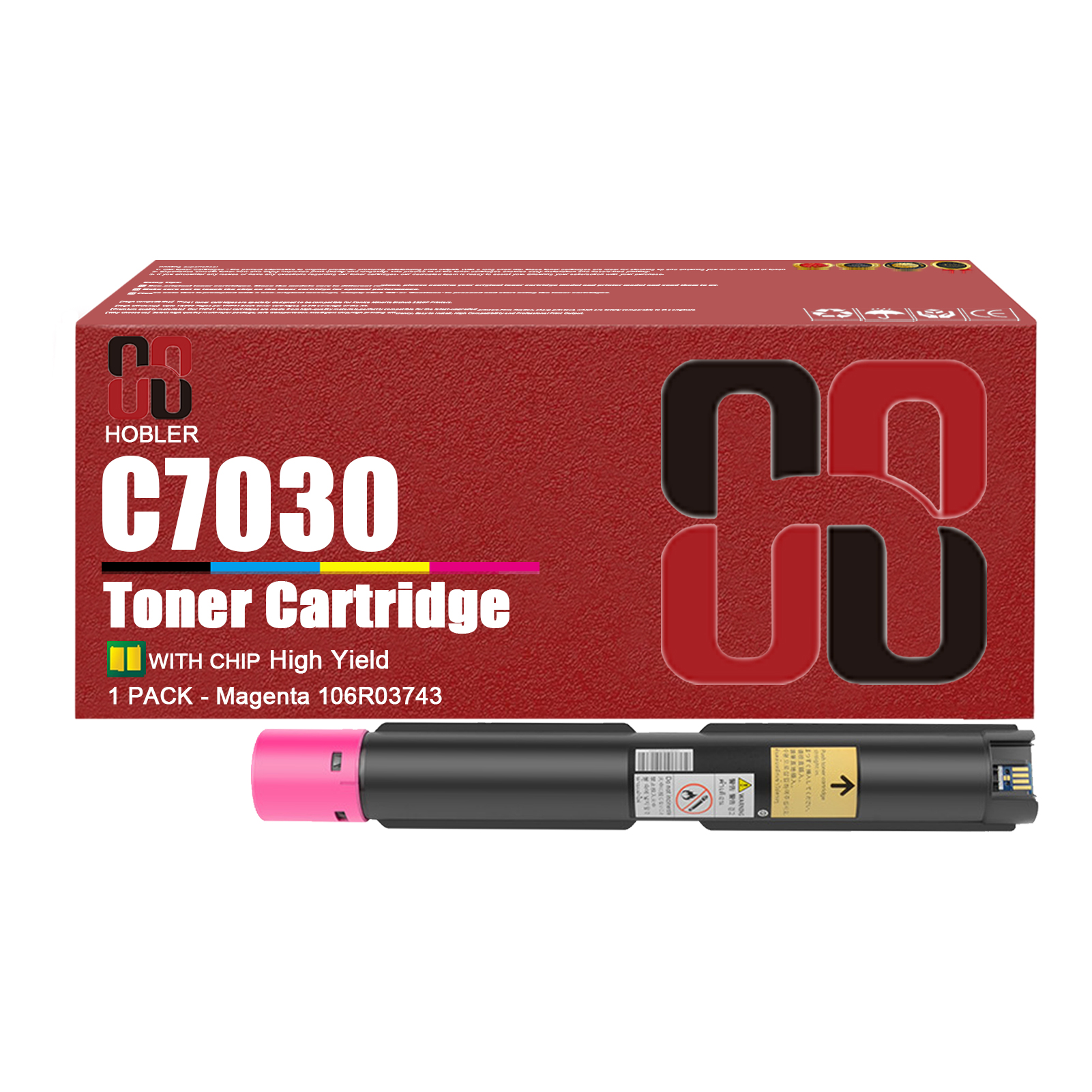 For Xerox C7020 C7025 C7030 106R03741 106R03744 106R03743 106R03742 Toner Cartridge Work for Xerox Versalink C7020 C7025 C7030 Printers-PrintsBoost