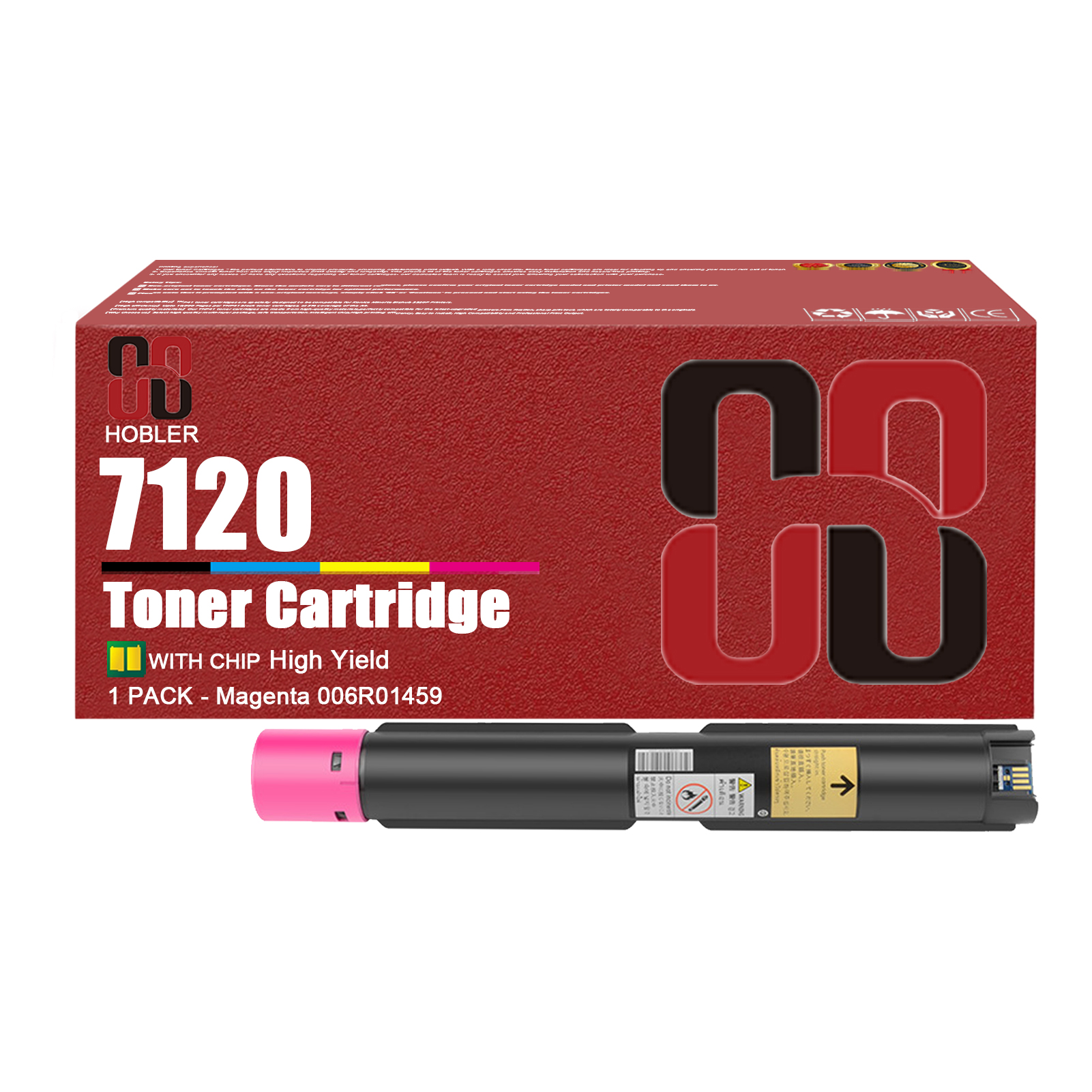 For Xerox 006R01457 006R01460 006R01459 006R01458 Toner Cartridge Work for Xerox WorkCentre 7120 7125 7220 7225 7220i 7225i Printers-PrintsBoost