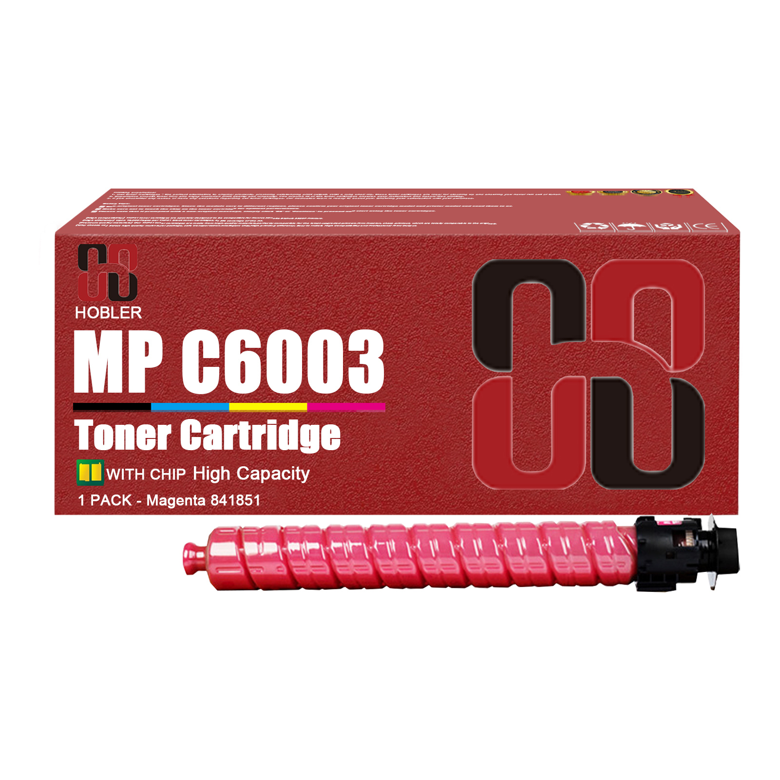 For Ricoh 841849 841852 841851 841850 Toner Cartridge Work for Ricoh MP C4503 C4504 C4504ex C5503 C6003 C6004 C6004ex Printers-PrintsBoost