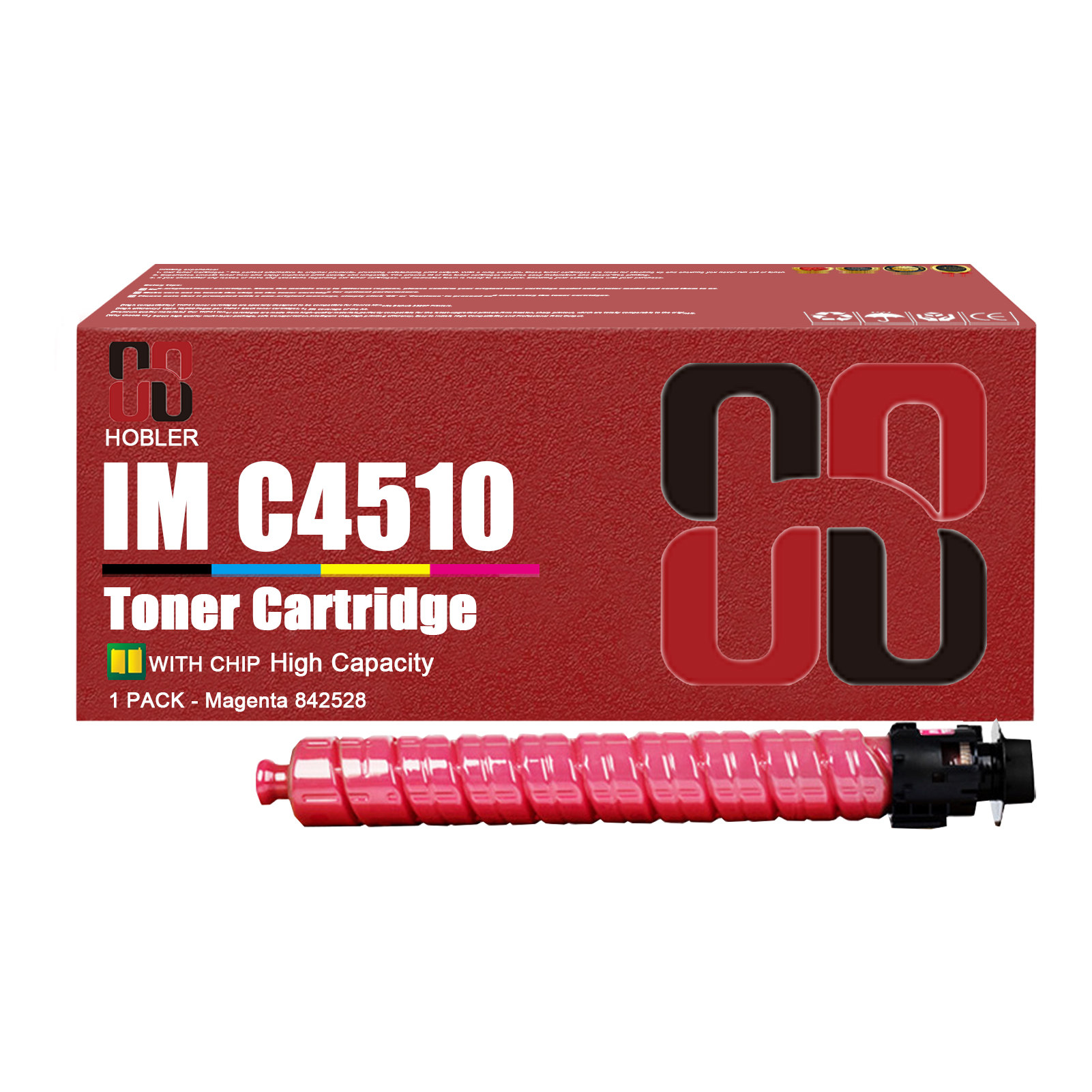 For Ricoh IM C4510 842526 842529 842528 842527 Toner Cartridge Work for Ricoh IM C4510 C6010 C5510 C7010 Printers-PrintsBoost