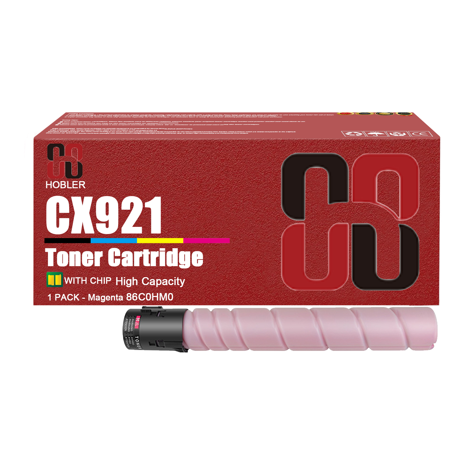 For Lexmark 86C0HK0 86C0HC0 86C0HM0 86C0HY0 Toner Cartridge Work for Lexmark CX921 CX922 CX923 CX924 Printers-PrintsBoost