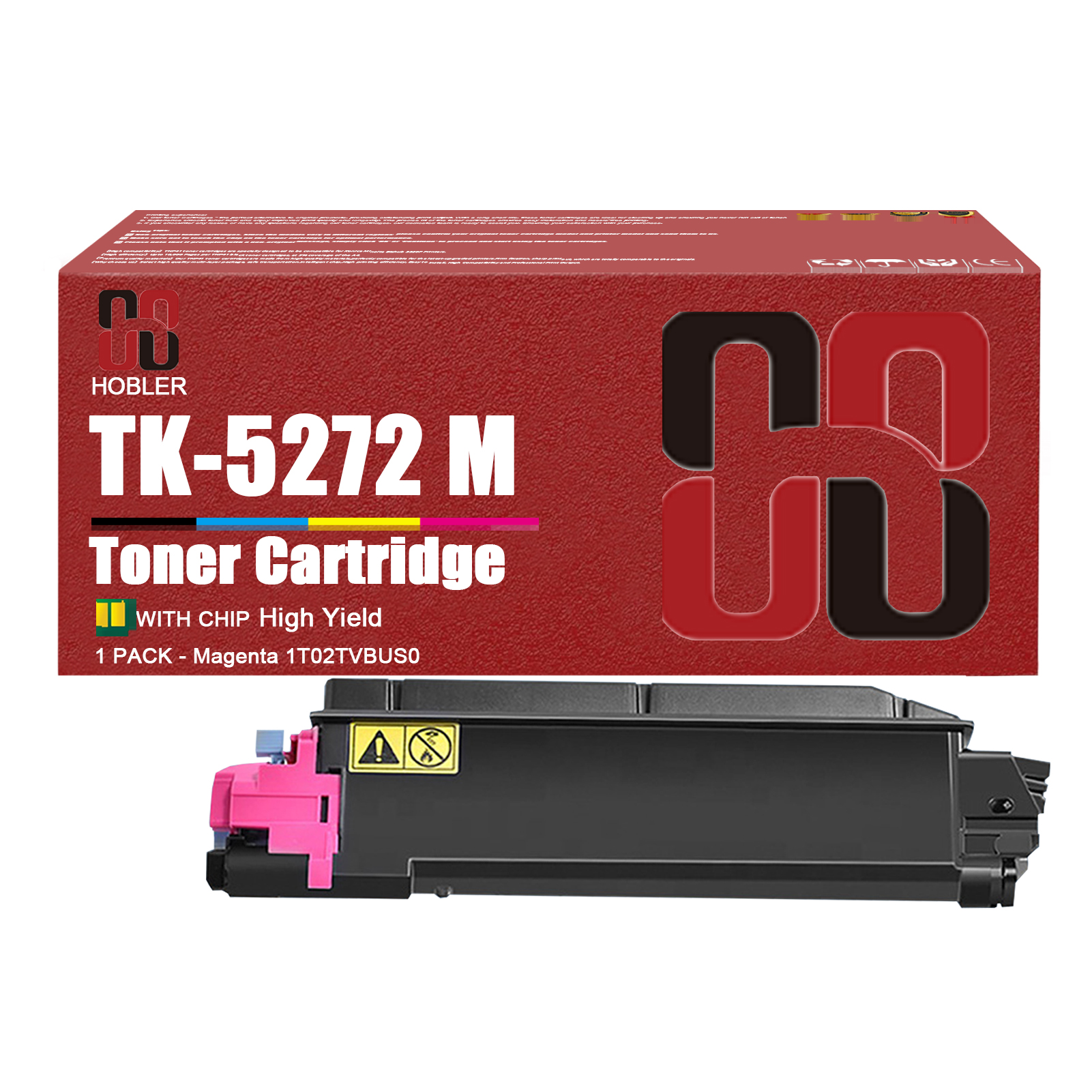 For Kyocera TK-5272 TK-5272K TK-5272C TK-5272M TK-5272Y Toner Cartridge Work for Kyocera Ecosys M6235cidn M6630cidn P6230cdn Printers
