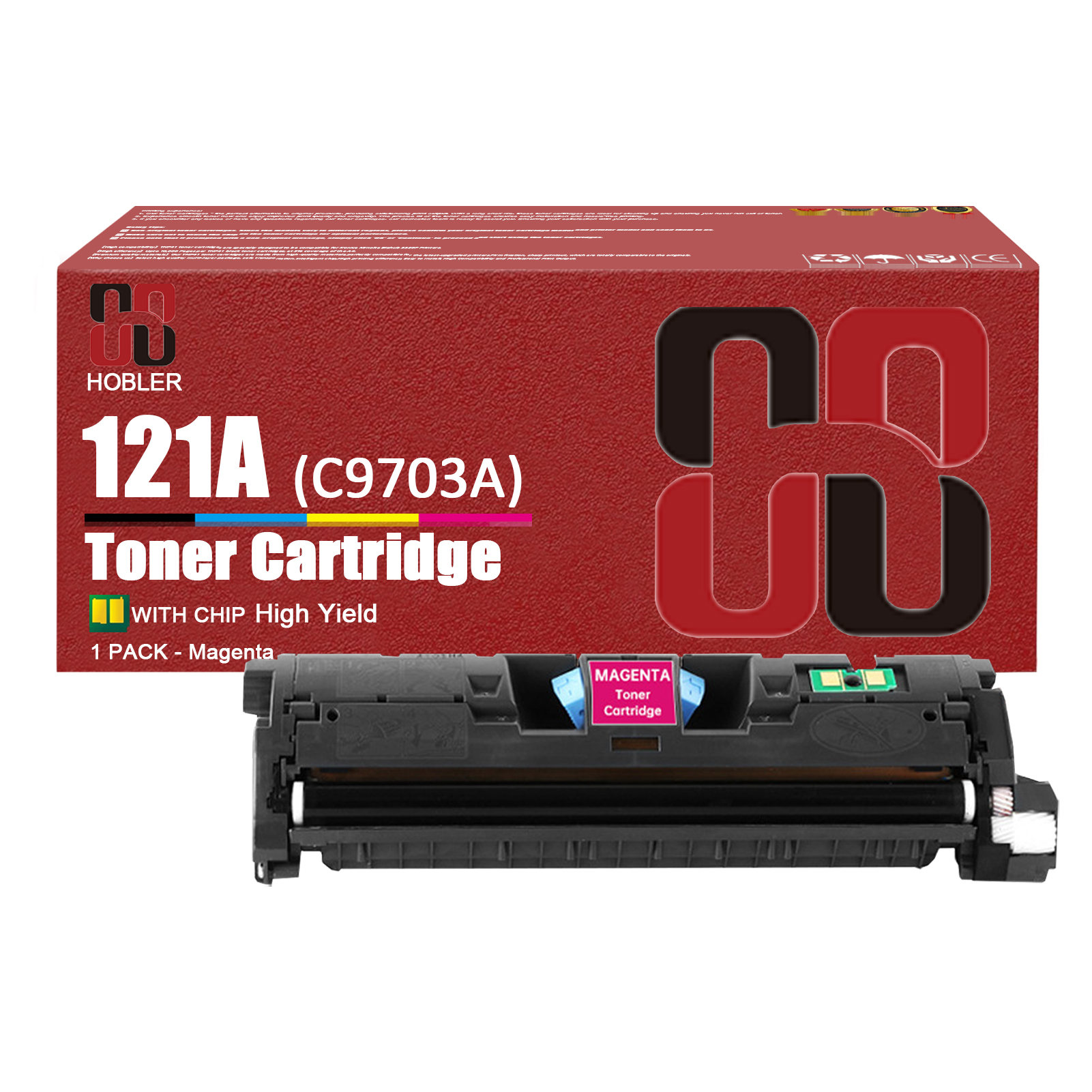 For HP 121A C9700A C9701A C9703A C9702A Toner Cartridge Work for HP Color Laserjet 1500 1500L 2500 2500L 2500n 2500tn Printers