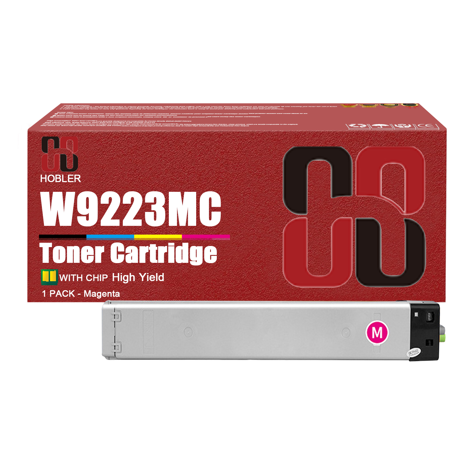 For HP W9220MC W9221MC W9223MC W9222MC Toner Cartridges compatible for HP Color LaserJet Managed MFP E78223dn E78228dn Printers
