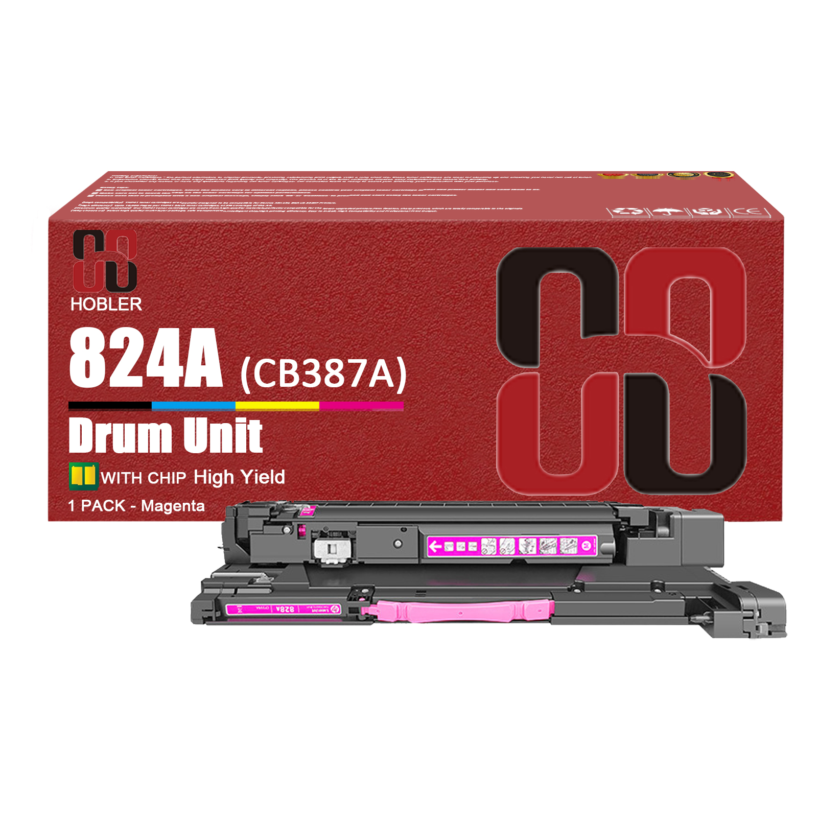 For HP 824A CB384A CB385A CB387A CB386A Imaging Drum Unit Work for HP Color LaserJet CP6015 CM6030 CM6040 CP6015n CP6015x Printers