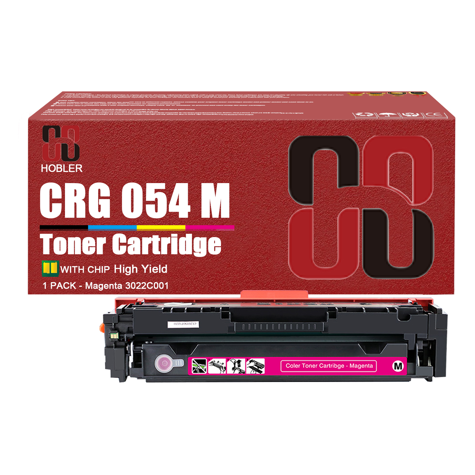 For Canon 054 CRG-054 Toner Cartridge Work for Canon ImageCLASS LBP622Cdw MF644Cdw MF642Cdw MF640C LBP620 LBP621Cw LBP623 Printers