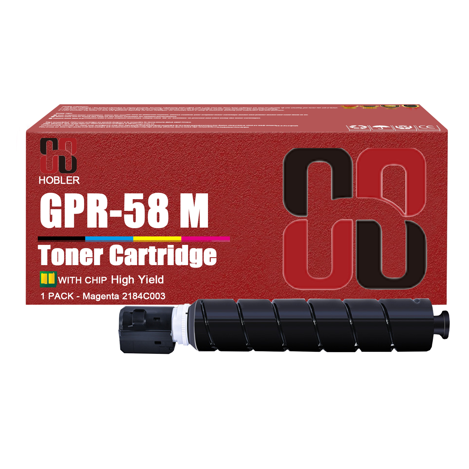 For Canon GPR58 GPR-58 2182C003 ‎‎‎2183C003 2184C003 2185C003 Toner Cartridge Work for Canon imageRunner C256iF C356iF C257iF C357iF Printers