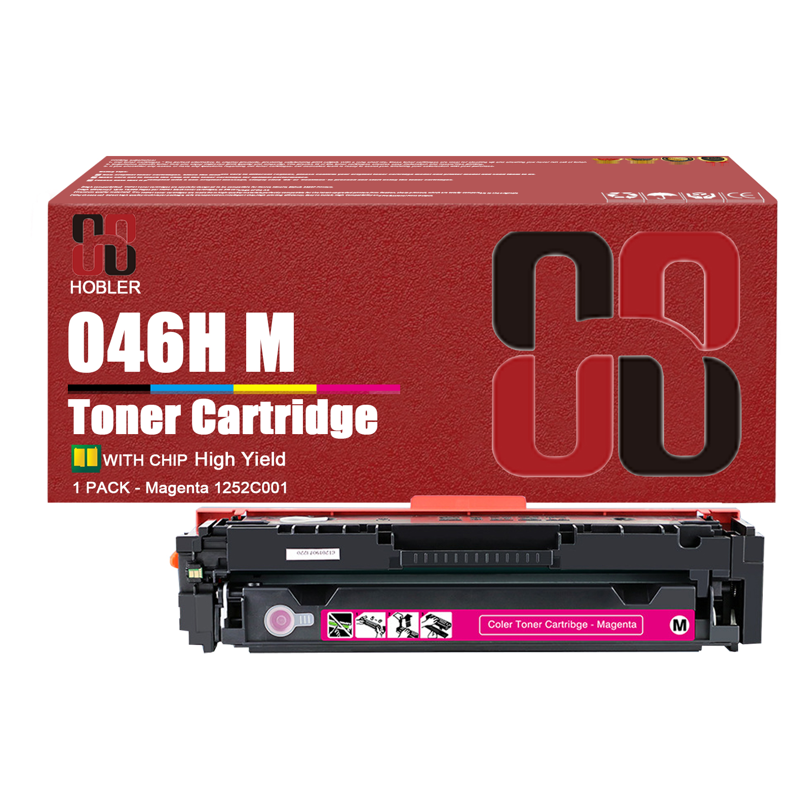 For Canon 046H CRG-046H Toner Cartridge Work for Canon ImageCLASS LBP654Cdw MF731Cdw MF733Cdw MF735Cdw Printers