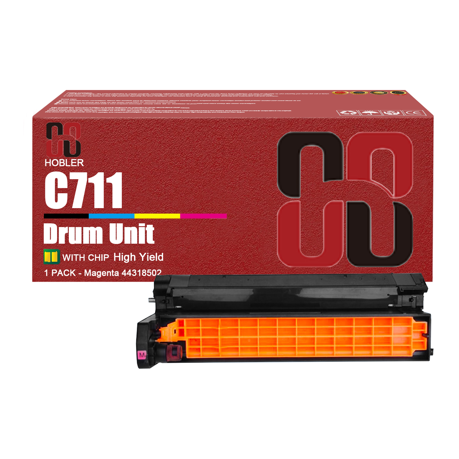 For OKI 44318504 44318503 44318502 44318501 Imaging Drum Unit Work for OKI Data C711N C711DN C711DTN C710N C710DN C710DTN Printers