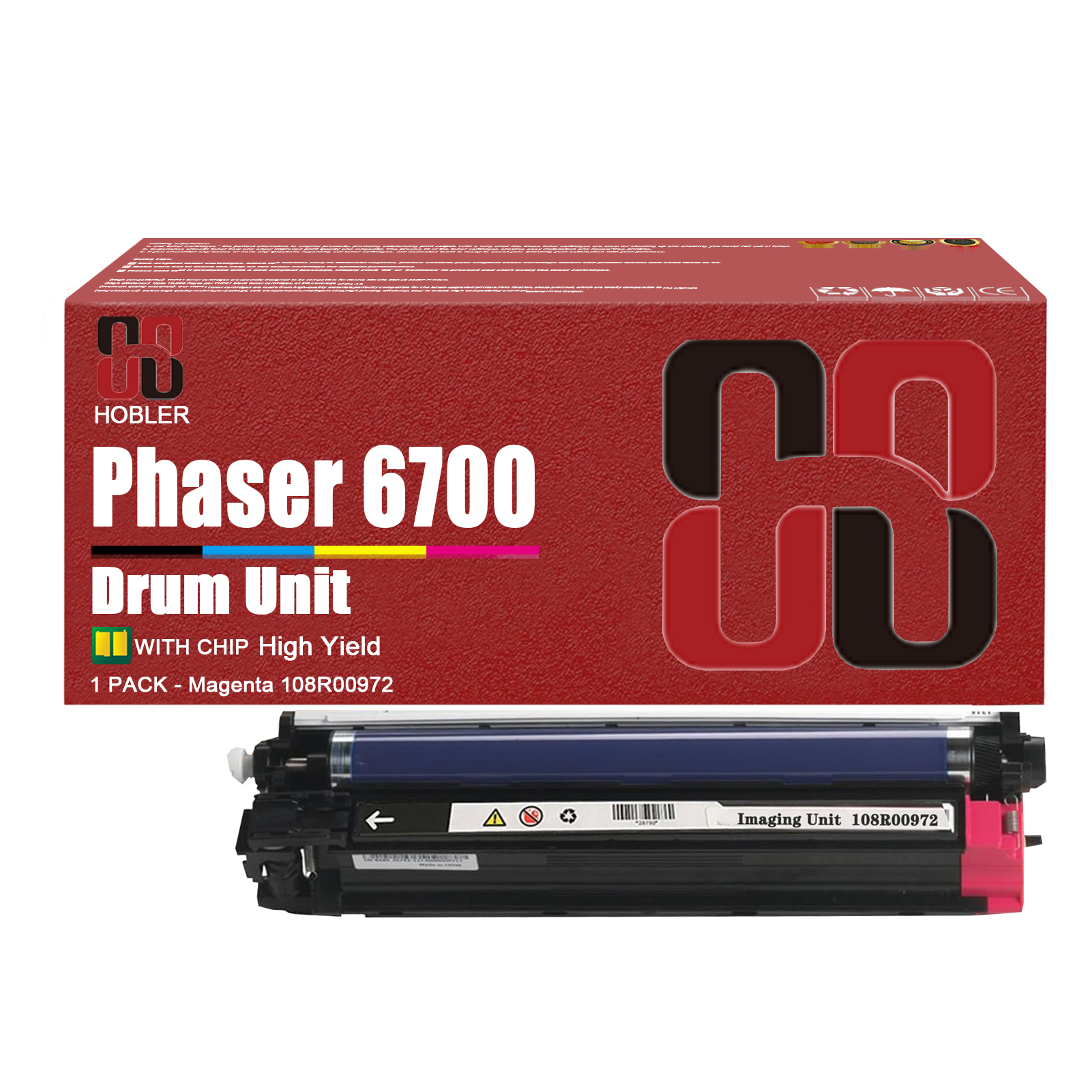 For Xerox 108R00974 108R00971 108R00972 108R00973 Imaging Drum Unit Work for Xerox Phaser 6700 6700N 6700DN 6700DT 6700DX Printers-PrintsBoost