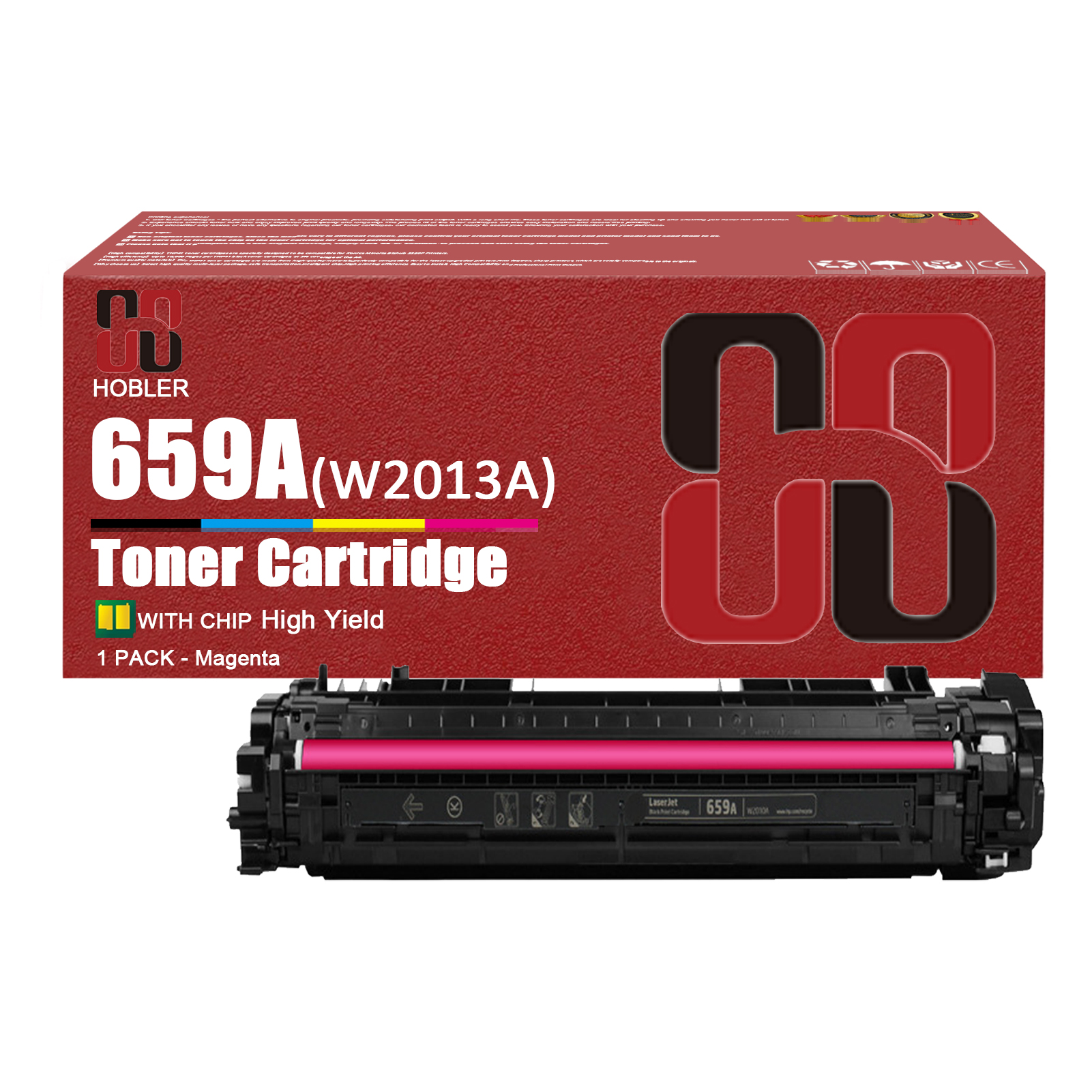 For HP 659A W2010A W2011A W2013A W2012A Toner Cartridge Work for HP Color Enterprise M856dn M856x M776dn M776dn M776z M776zs Printers-PrintsBoost