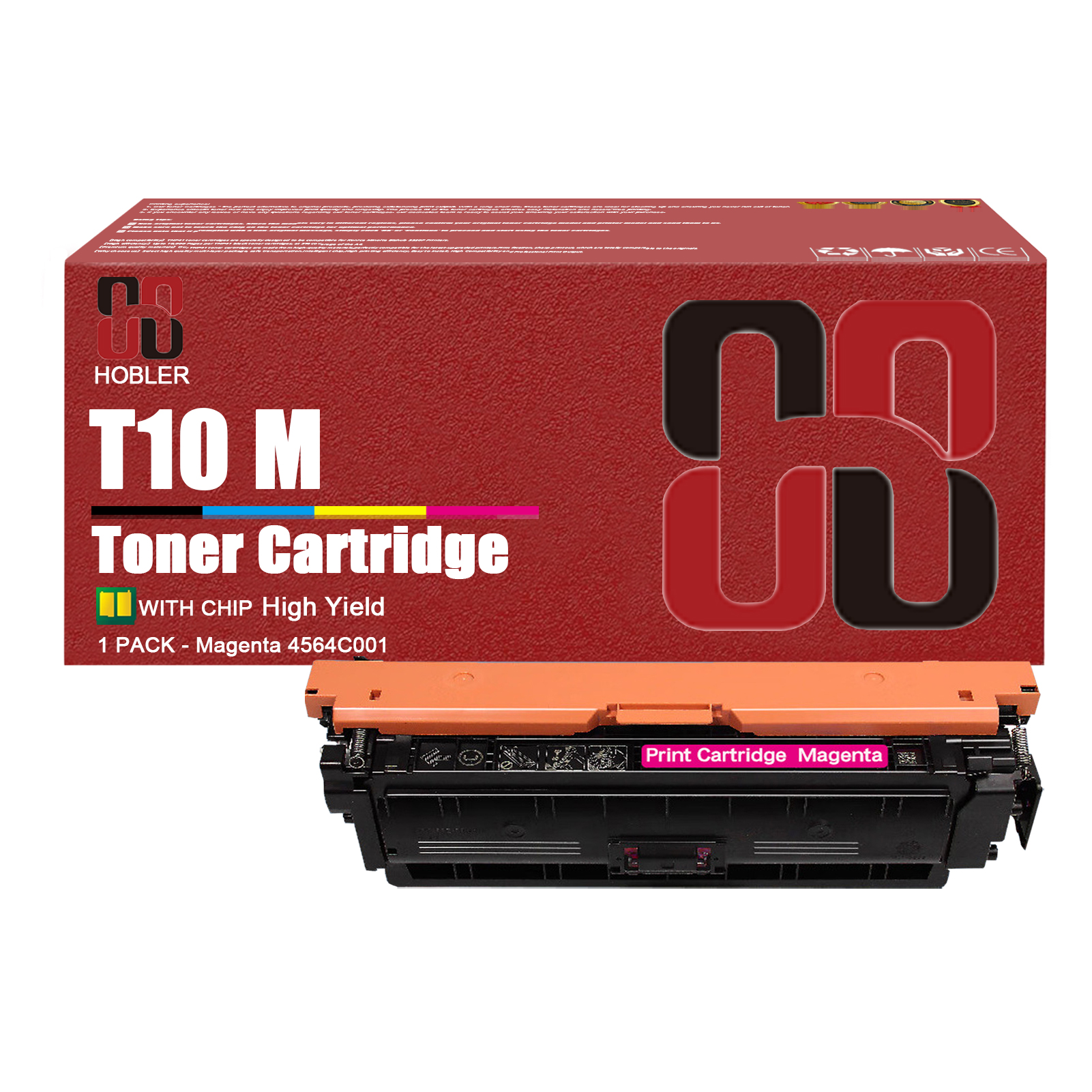 For Canon T10 4566C001 4565C001 4564C001 4563C001 Toner Cartridge Work for Canon LBP1538C C1533P C1538P MF1538C C1538iF Printers-PrintsBoost