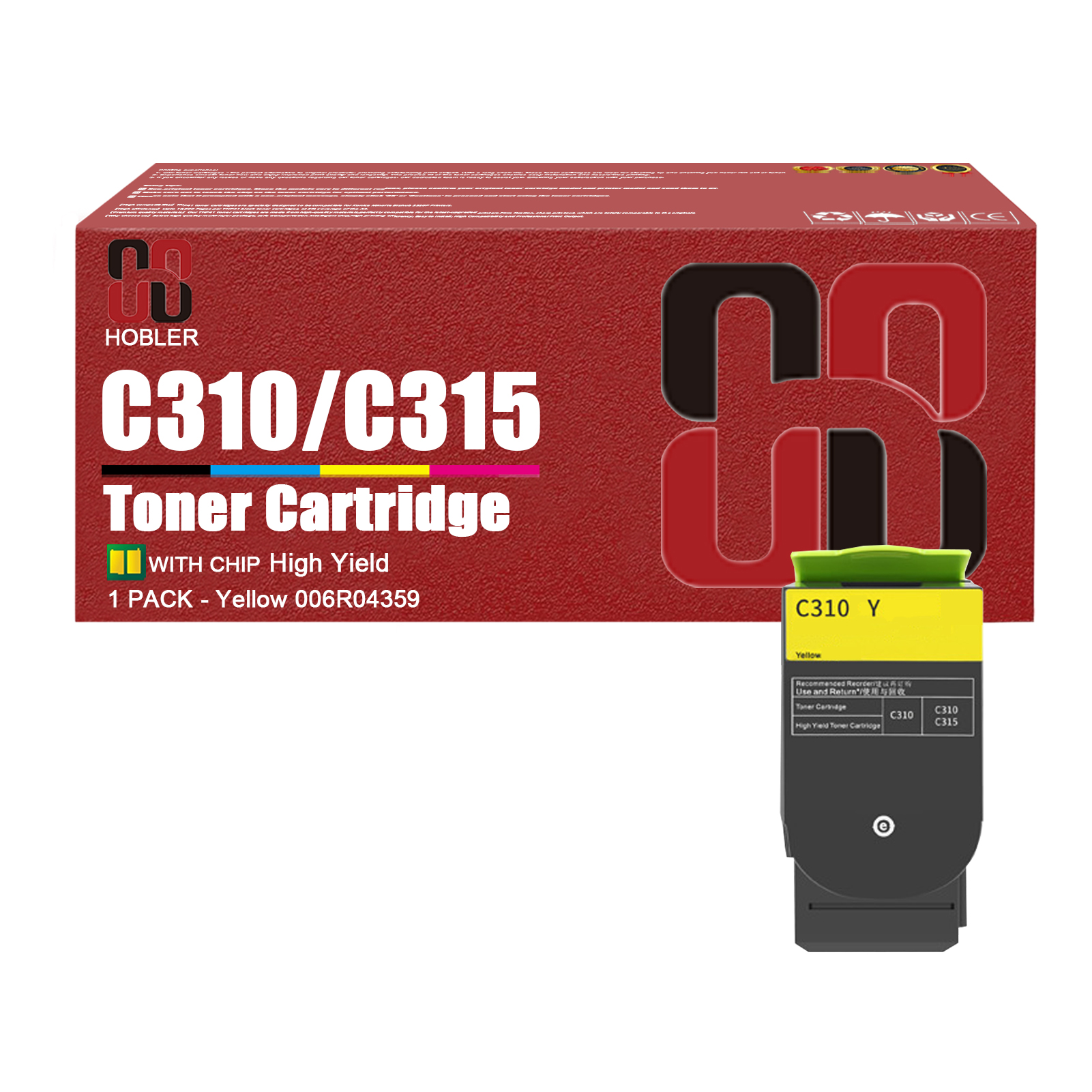 For Xerox C310 C315 006R04356 006R04357 006R04358 006R04359 Toner Cartridge Work for Xerox C310 C310DNI C310DNIM C315 C315DNI Printers-PrintsBoost