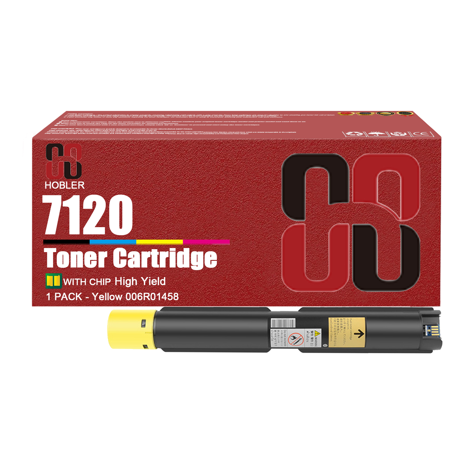 For Xerox 006R01457 006R01460 006R01459 006R01458 Toner Cartridge Work for Xerox WorkCentre 7120 7125 7220 7225 7220i 7225i Printers-PrintsBoost