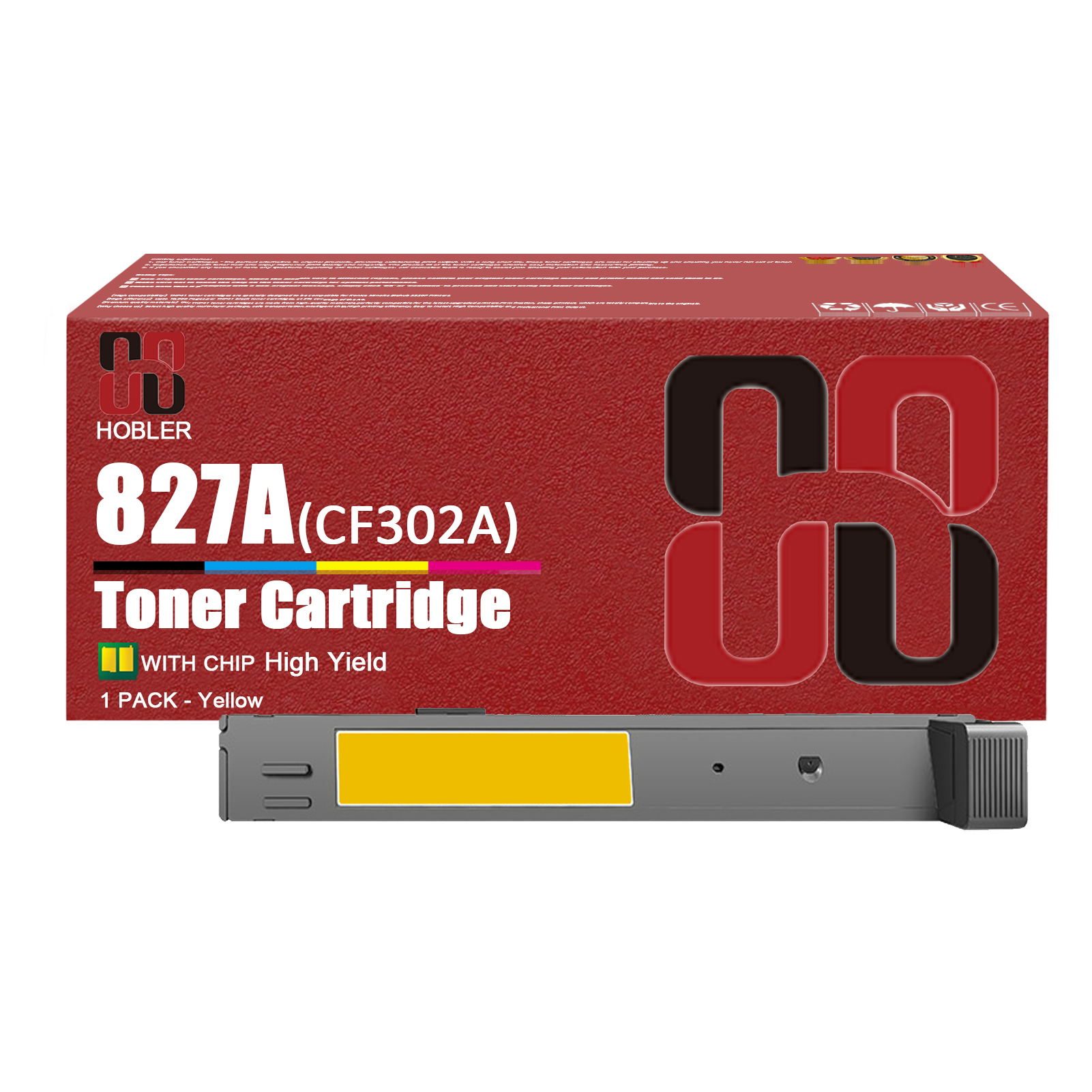 For HP 827A CF300A CF301A CF303A CF302A Toner cartridge Work for HP LaserJet M880 M880z+ M880z M880z+NFC Printers-PrintsBoost