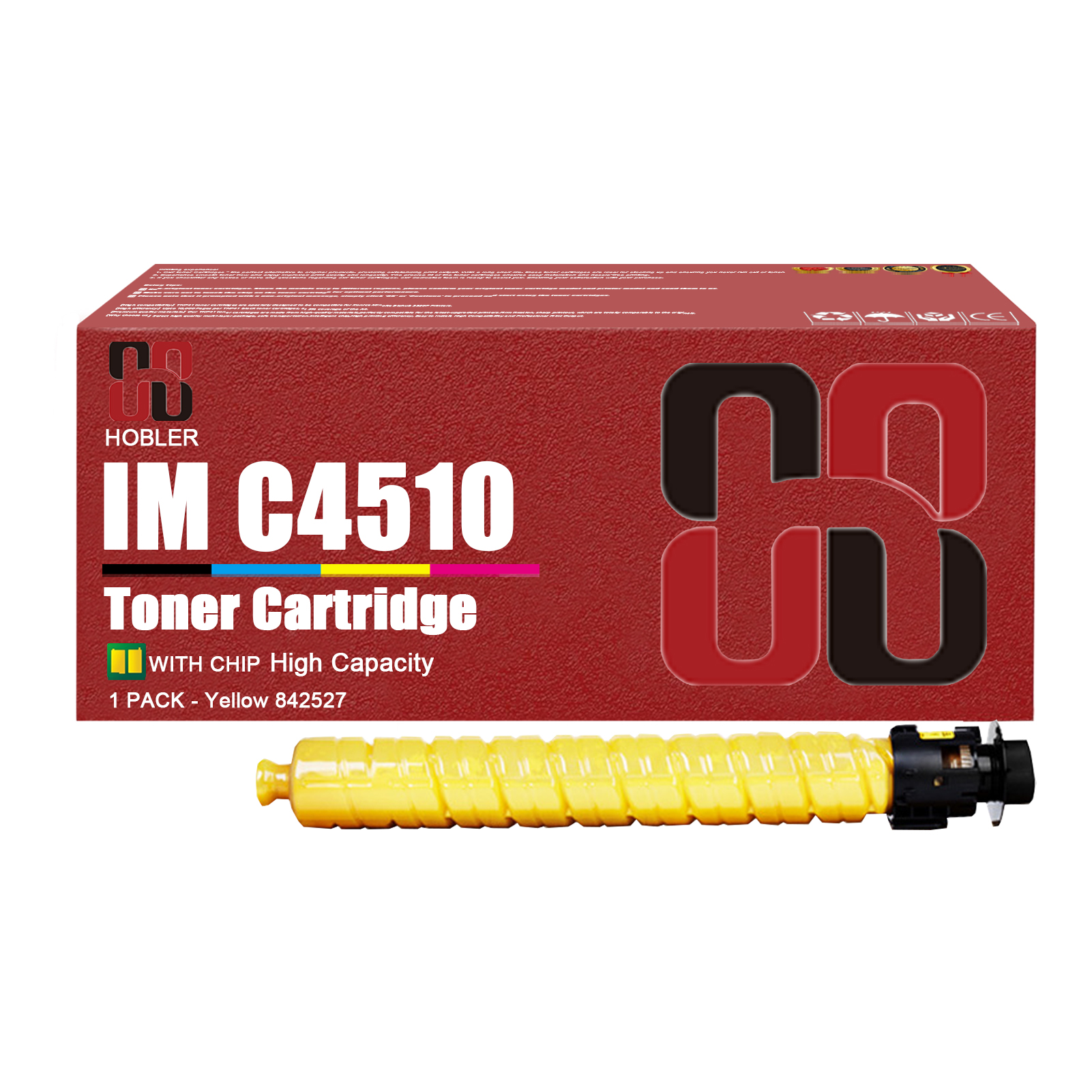 For Ricoh IM C4510 842526 842529 842528 842527 Toner Cartridge Work for Ricoh IM C4510 C6010 C5510 C7010 Printers-PrintsBoost