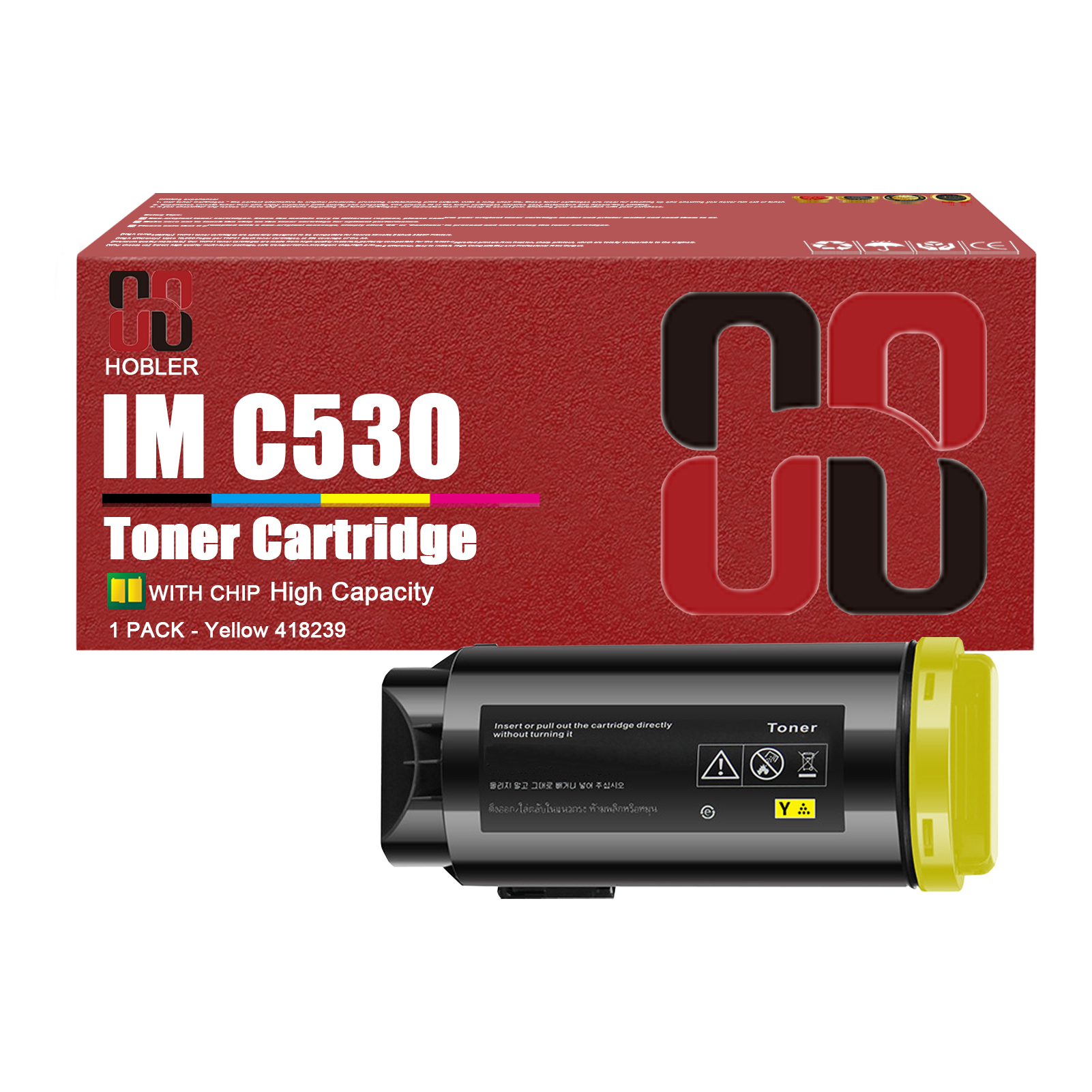 For Ricoh IM C530 418236 418237 418238 418239 Toner Cartridge Work for Ricoh IM C530FB C530 Printers