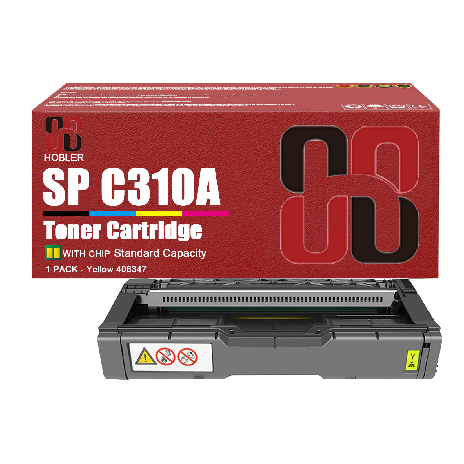 For Ricoh SP C310A 406344 406345 406346 406347 Toner Cartridge Work for Ricoh SP C231N C231SF C232DN C232SF C242DN C310 C311N Printers